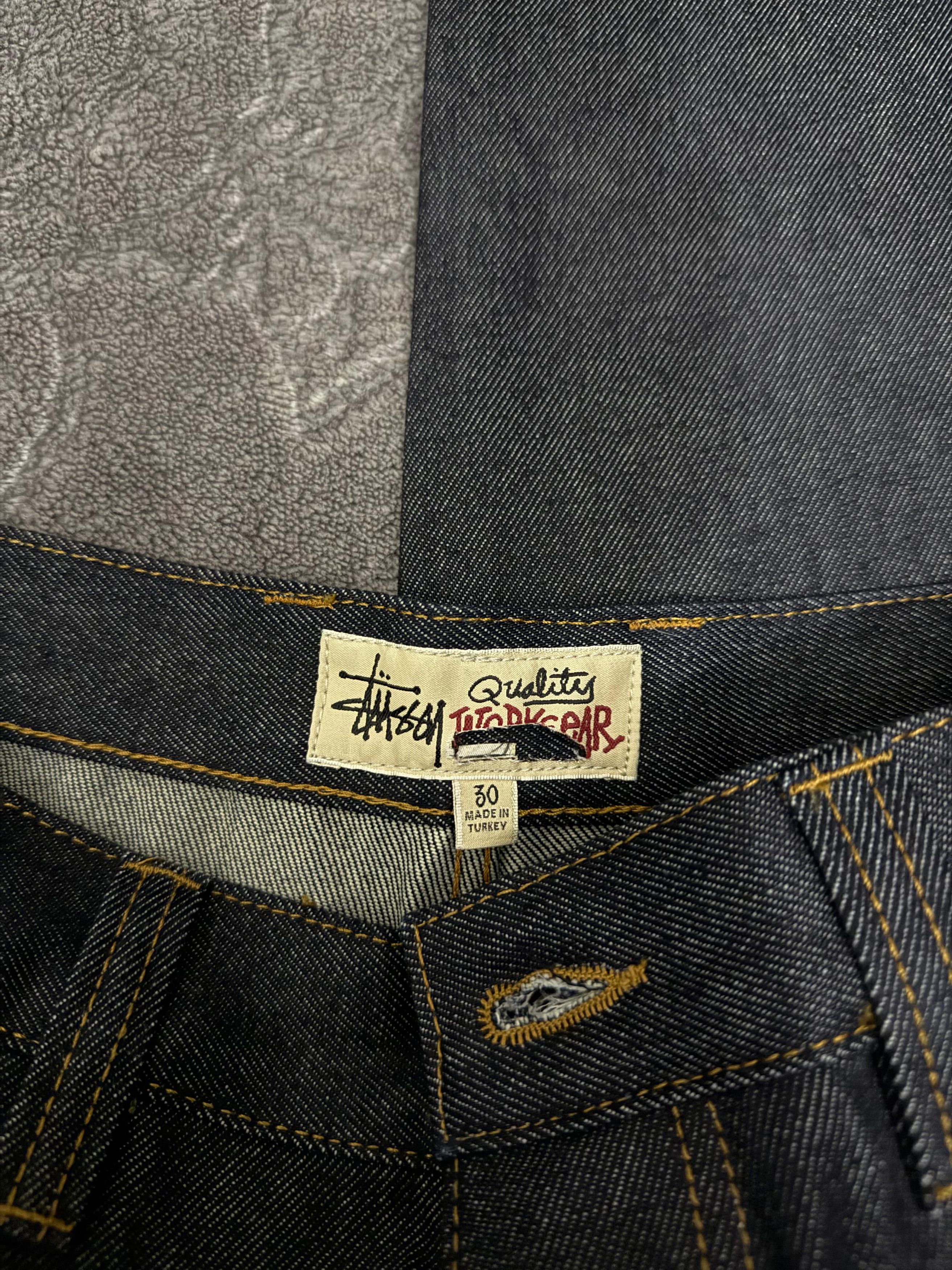 Stussy CC28 Carpenter Pant Raw Denim in Black Size US 30 / EU 46 - 5 Thumbnail