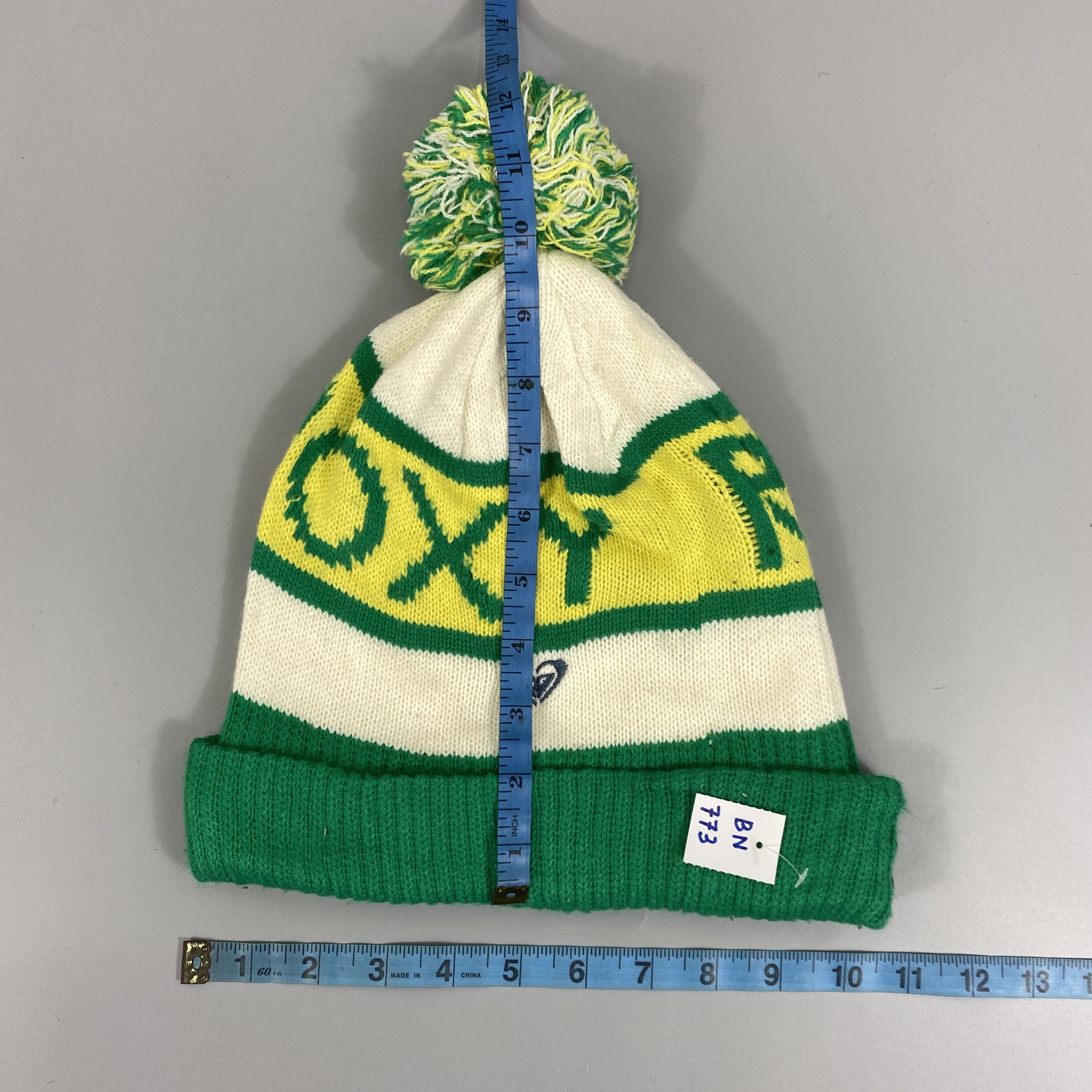 Japanese Brand Roxy Beanie with Pompom -BN773 Size ONE SIZE - 6 Thumbnail