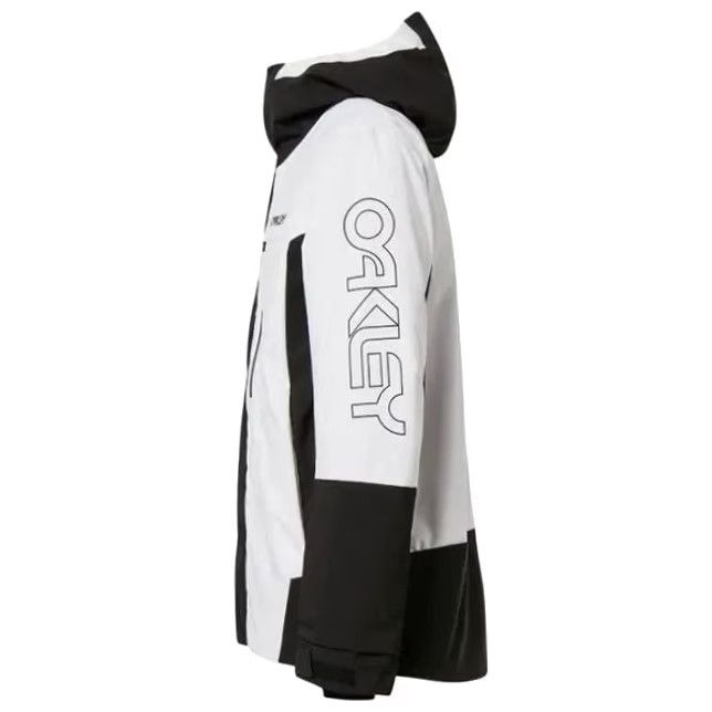 Oakley Oakley Mens Ski Jacket XL Black Geometric Logo Windbreaker Skiing Vintage? Size US XL / EU 56 / 4 - 3 Thumbnail
