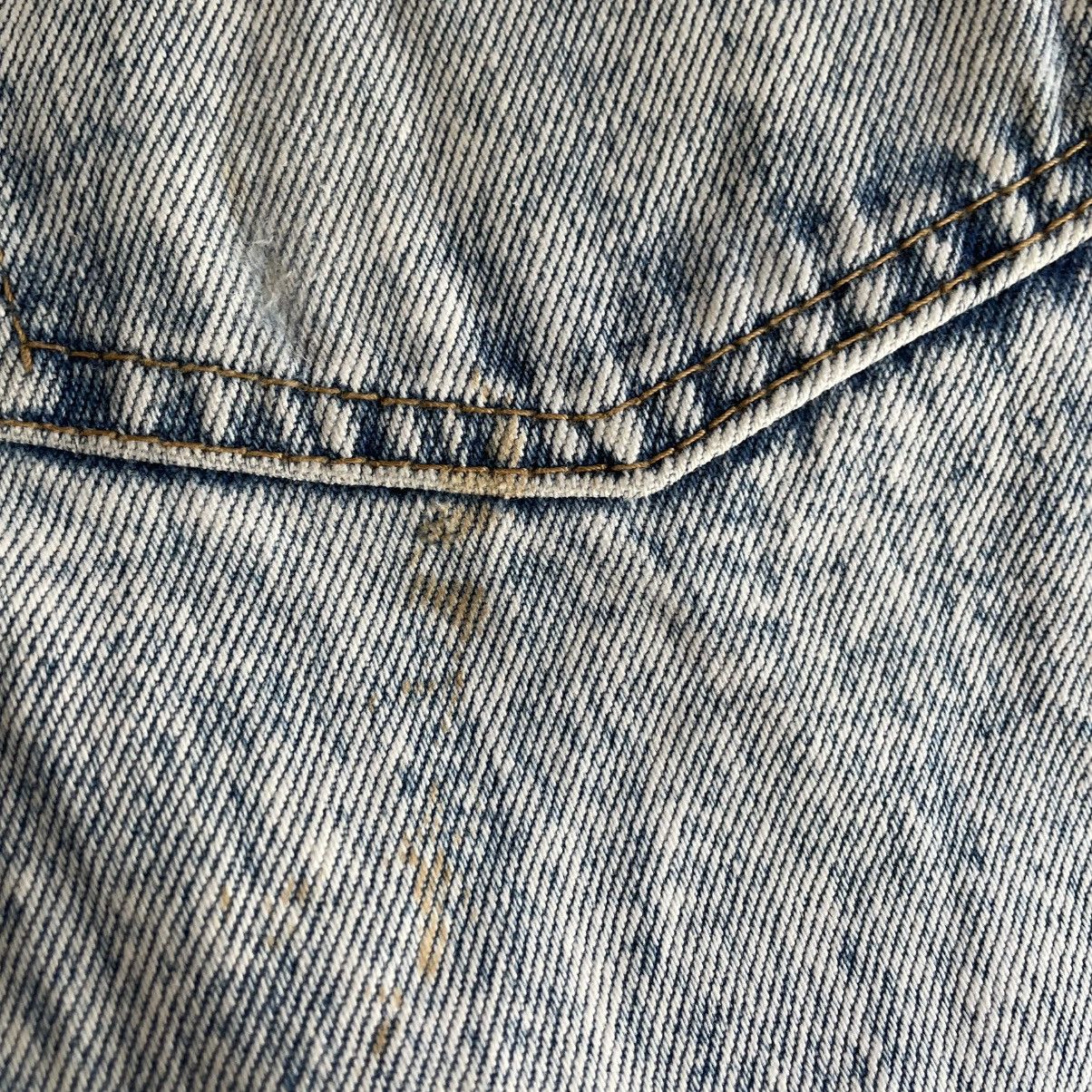 Big John 🔥80s Big John Blend Stoned Washed Distress Denim Jeans Size US 28 / EU 44 - 9 Thumbnail