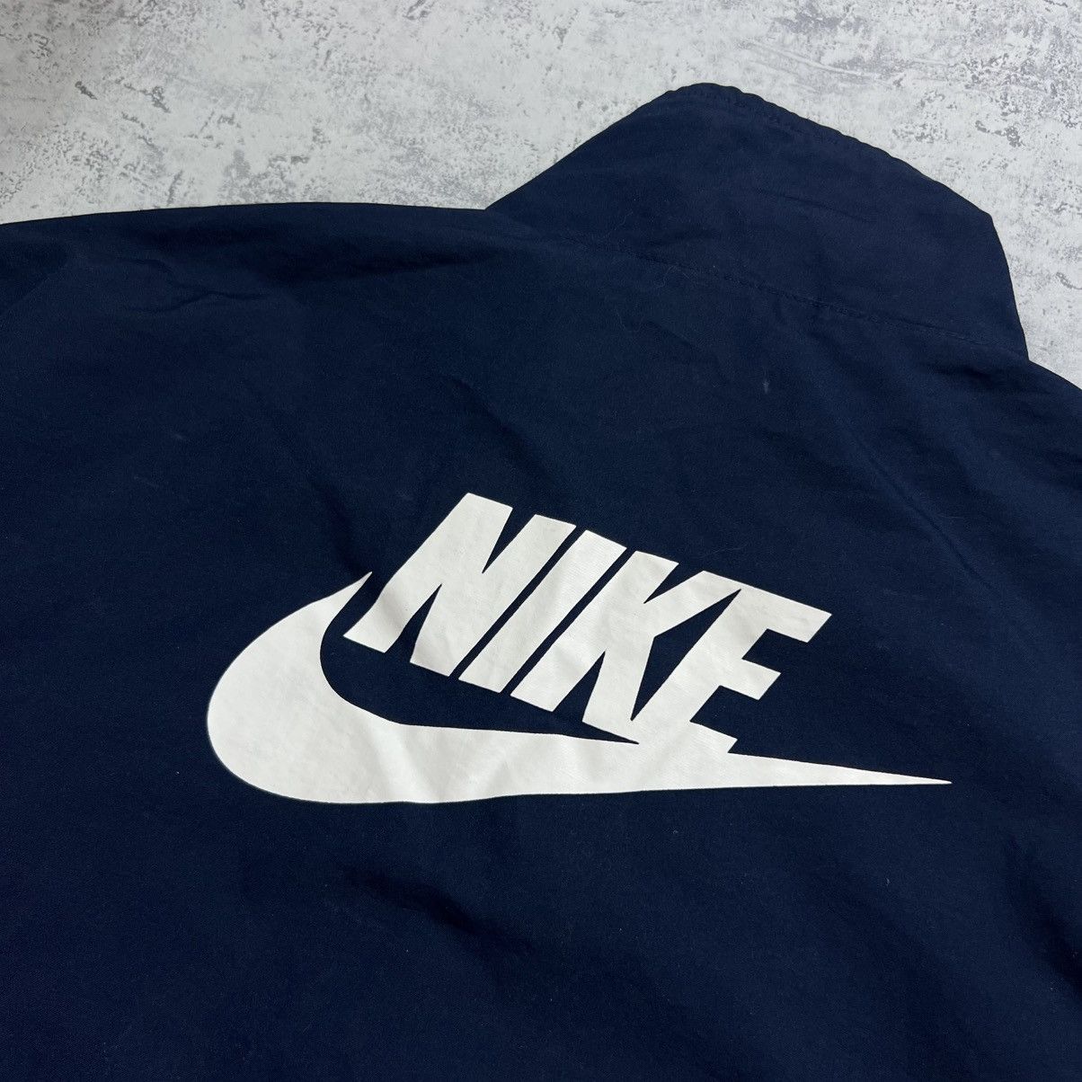 Nike 90s NIKE VINTAGE DOUBLE LOGO WINDBREAKER RETRO JACKET Size US M / EU 48-50 / 2 - 8 Thumbnail