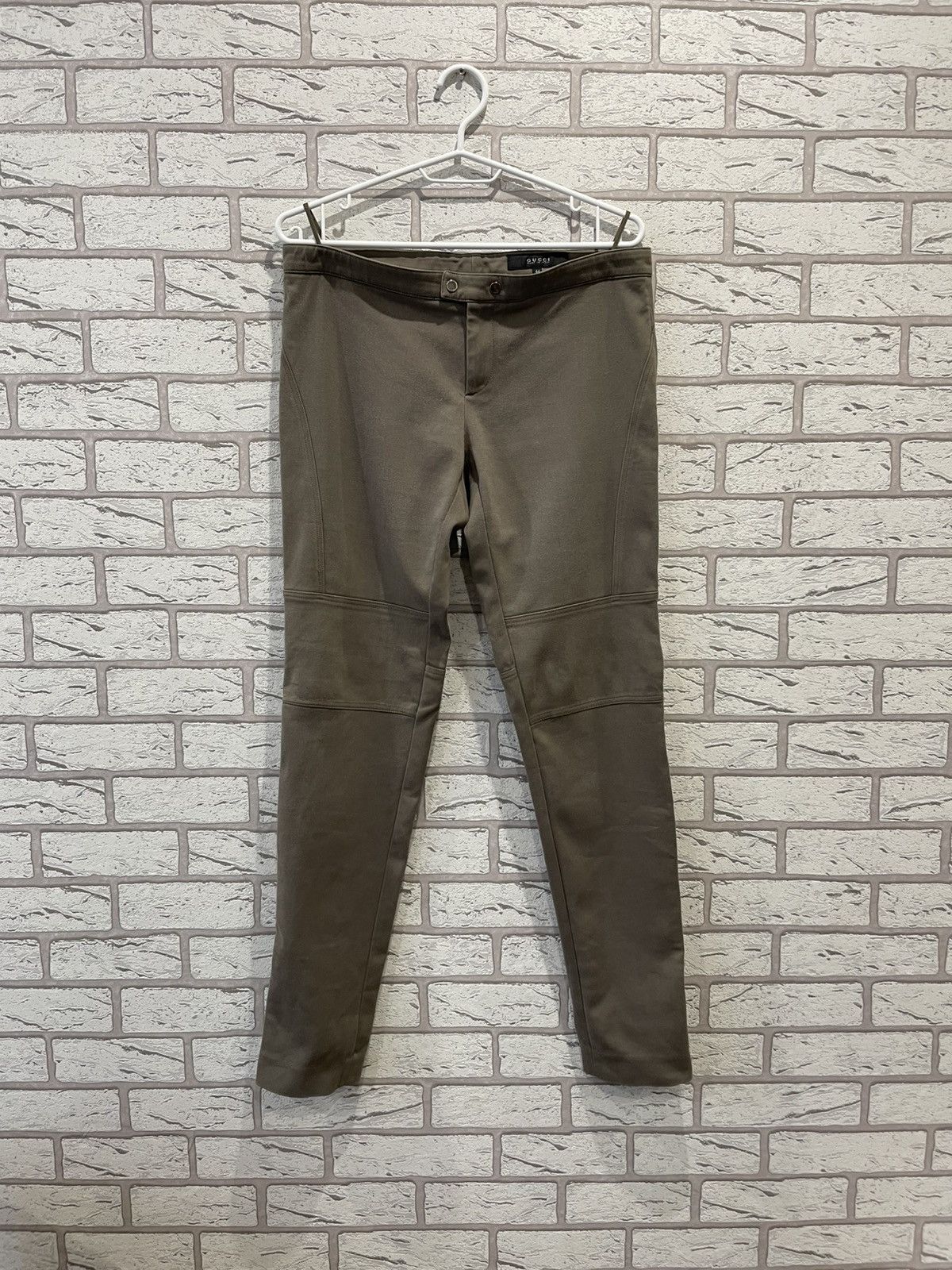 Gucci × Tom Ford Gucci Green Leggings Size 30" / US 8 / IT 44 - 1 Thumbnail