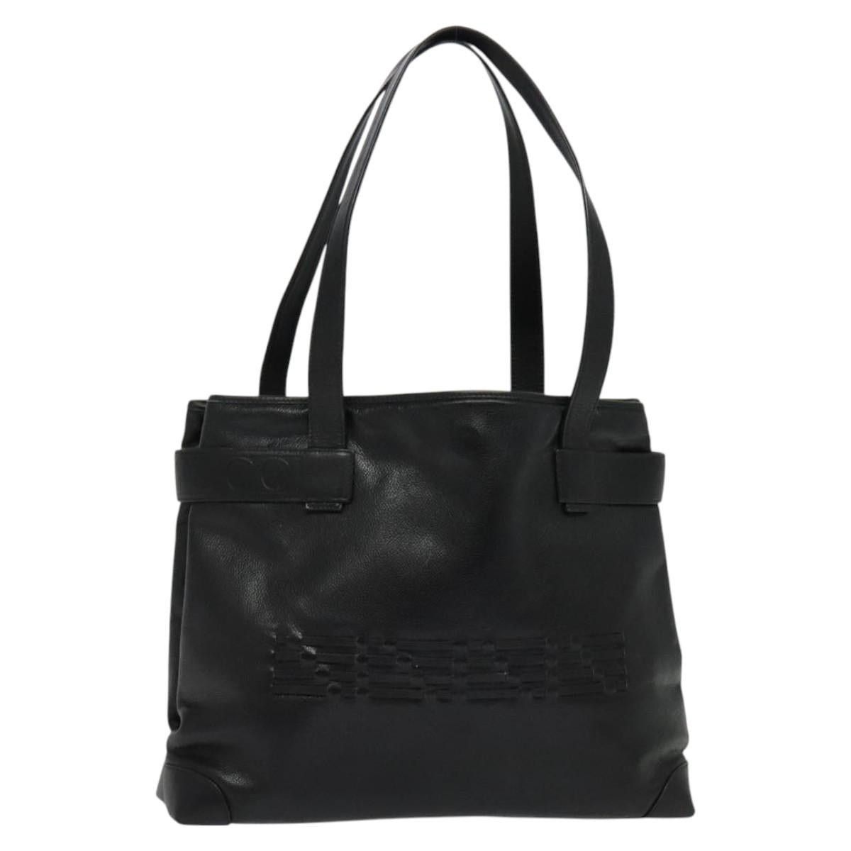 Gucci GUCCI Tote Bag Leather Black Gold 002 105 002 105 Size ONE SIZE - 1 Thumbnail