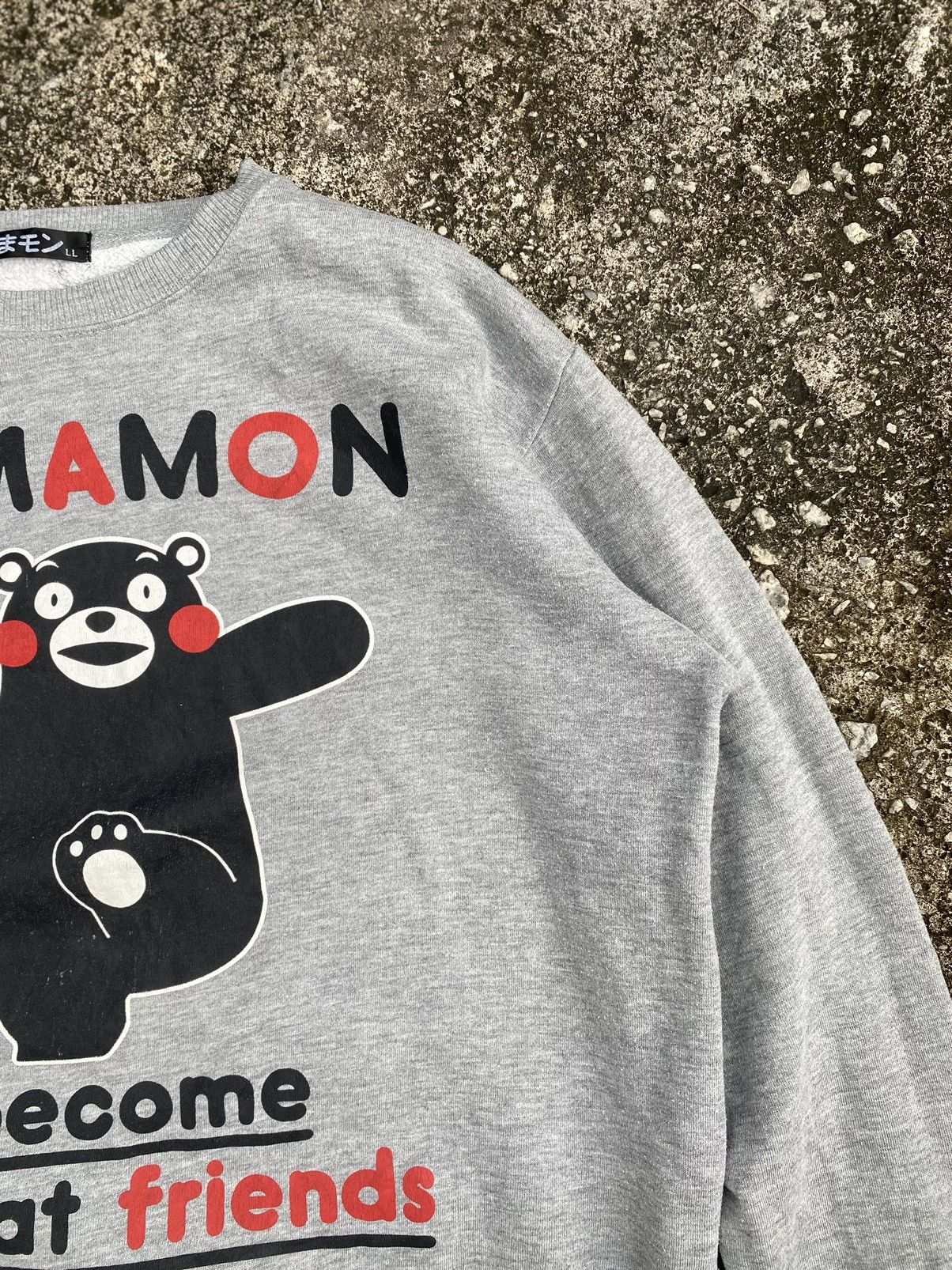 Japanese Brand Kumamon Became Great Friends Sweatshirt Size US XL / EU 56 / 4 - 7 Thumbnail