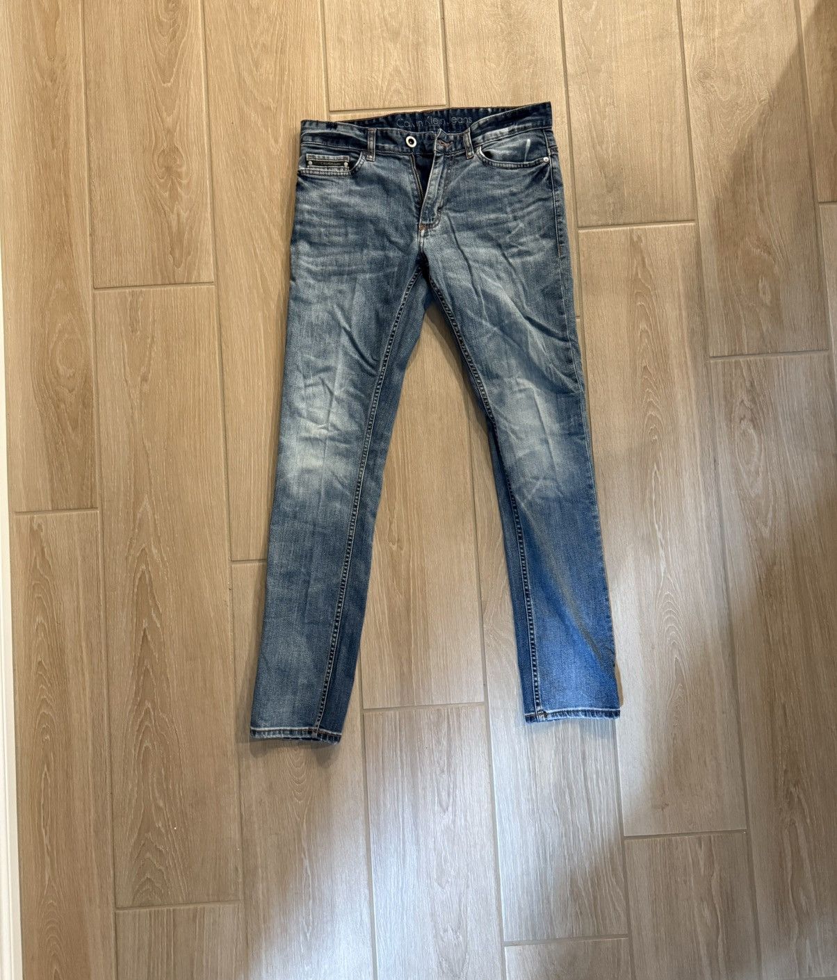 Calvin Klein Calvin Klein Slim Denim Jeans Size US 30 / EU 46 - 1 Thumbnail