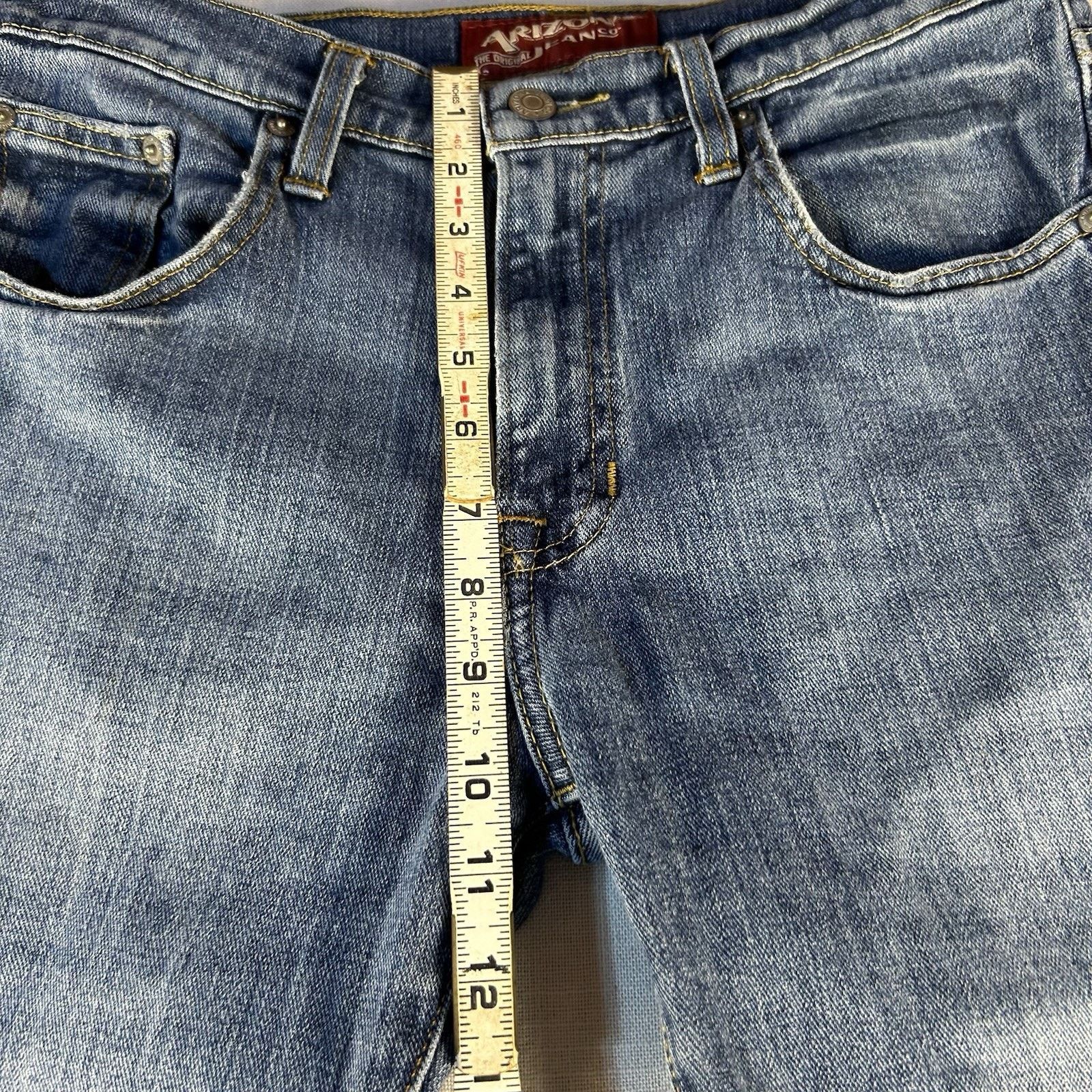 Arizona Jean Co. Arizona Slim Skinny Flex Denim 29x34 Jeans Medium Wash Size US 29 - 8 Thumbnail
