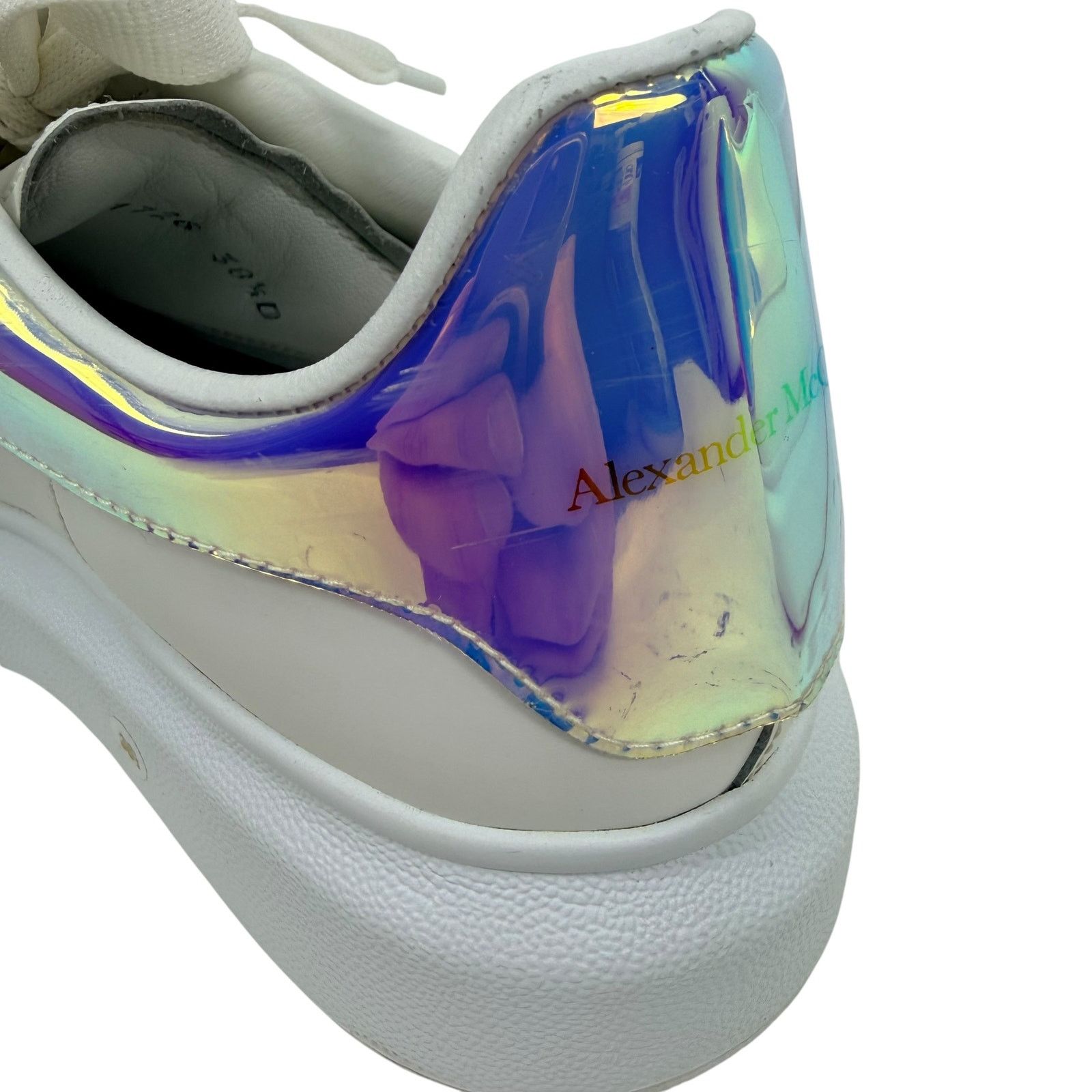 Alexander McQueen Alexander Mcqueen Oversized Pearlescent Sneakers Shock Pink Size US 8.5 / IT 38.5 - 10 Thumbnail