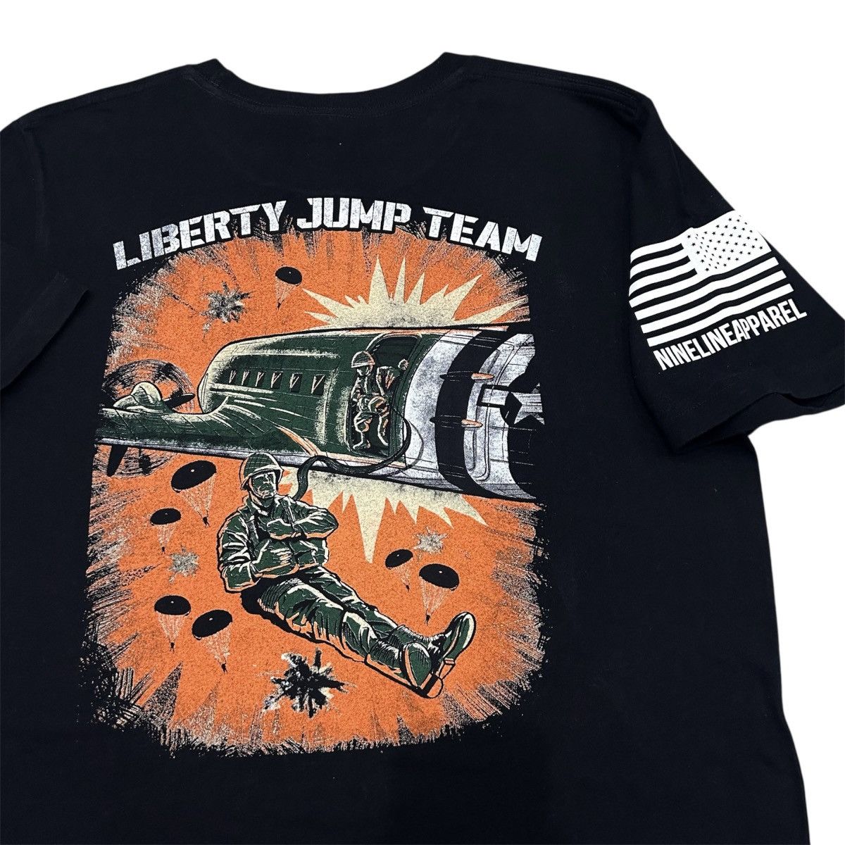 Other Army USA Military Liberty Jump Team War Graphic Tshirt Size US L / EU 52-54 / 3 - 3 Thumbnail