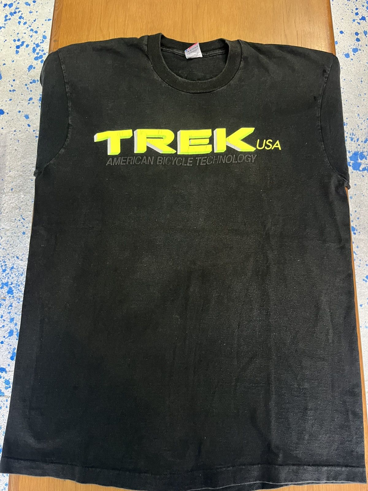 Vintage Vintage TREK USA American BICYCLE Technology 90’s T-shirt Size US XL / EU 56 / 4 - 4 Thumbnail