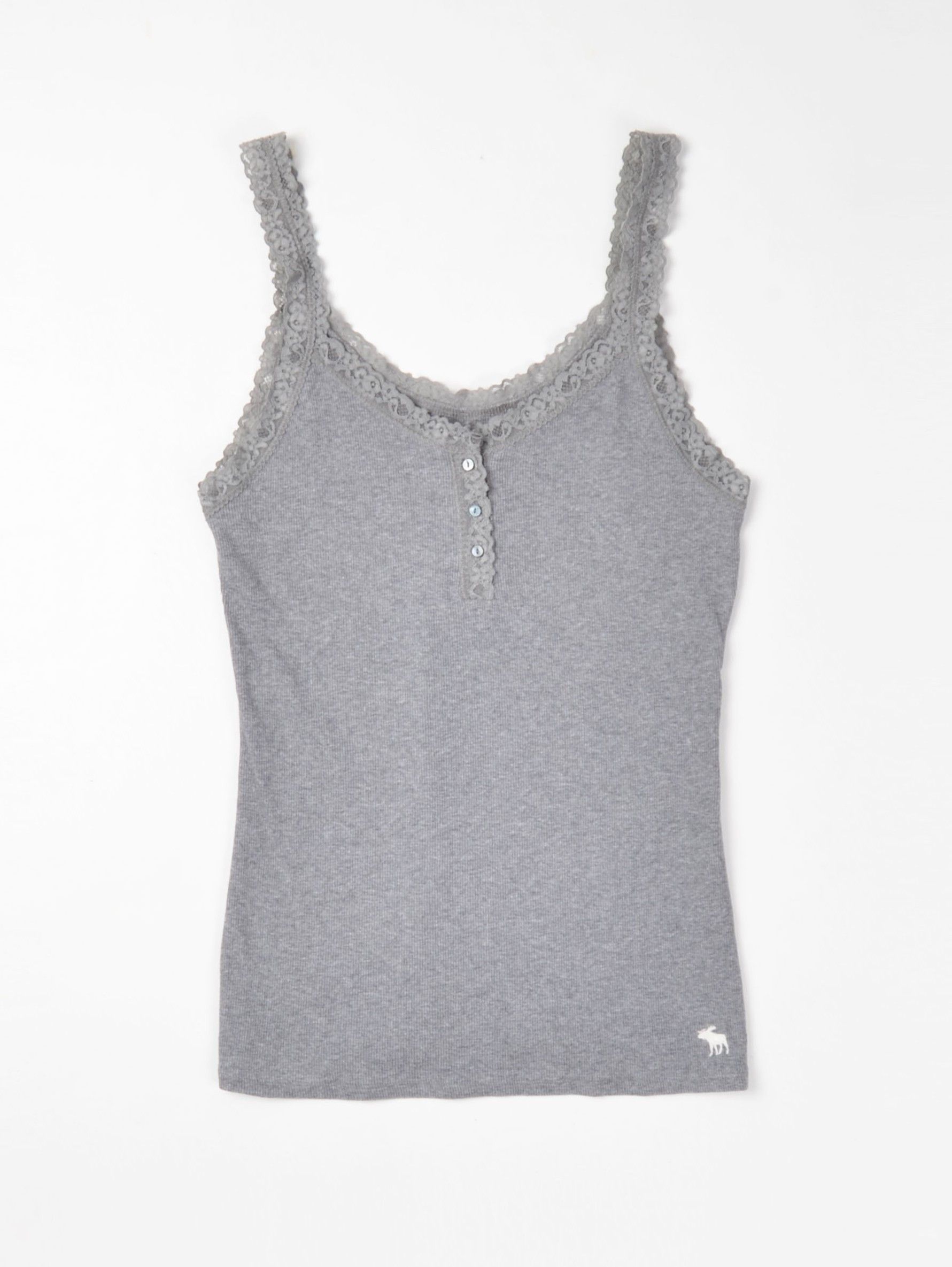 Abercrombie & Fitch Abercrombie & Fitch Y2K Babydoll Lace Coquette Cami Tank Size L / US 10 / IT 46 - 4 Thumbnail