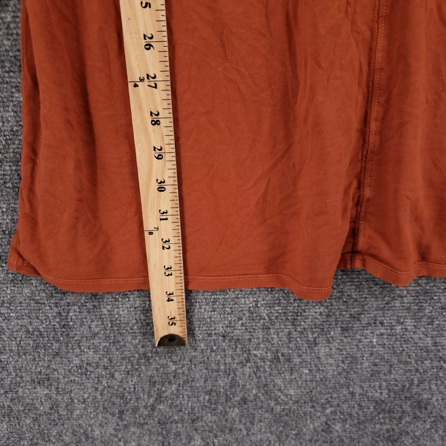 RVCA RVCA Dress Tank Orange L Womens A-Line Knits Sleeveless Scoop Neck Size L / US 10 / IT 46 - 5 Thumbnail