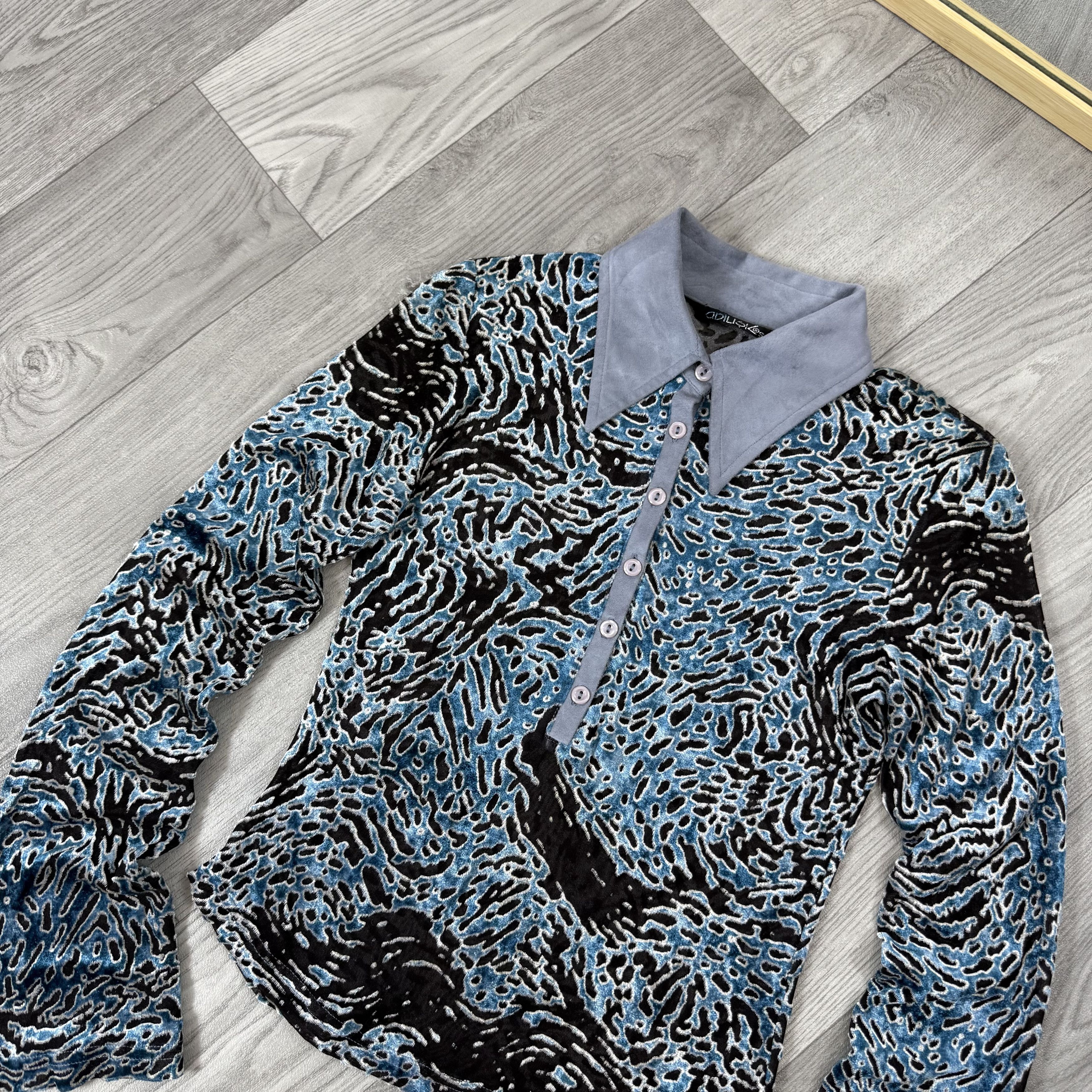 Vintage Vintage Avantgarde Women's Longsleeve Blouse Top Size S / US 4 / IT 40 - 4 Thumbnail