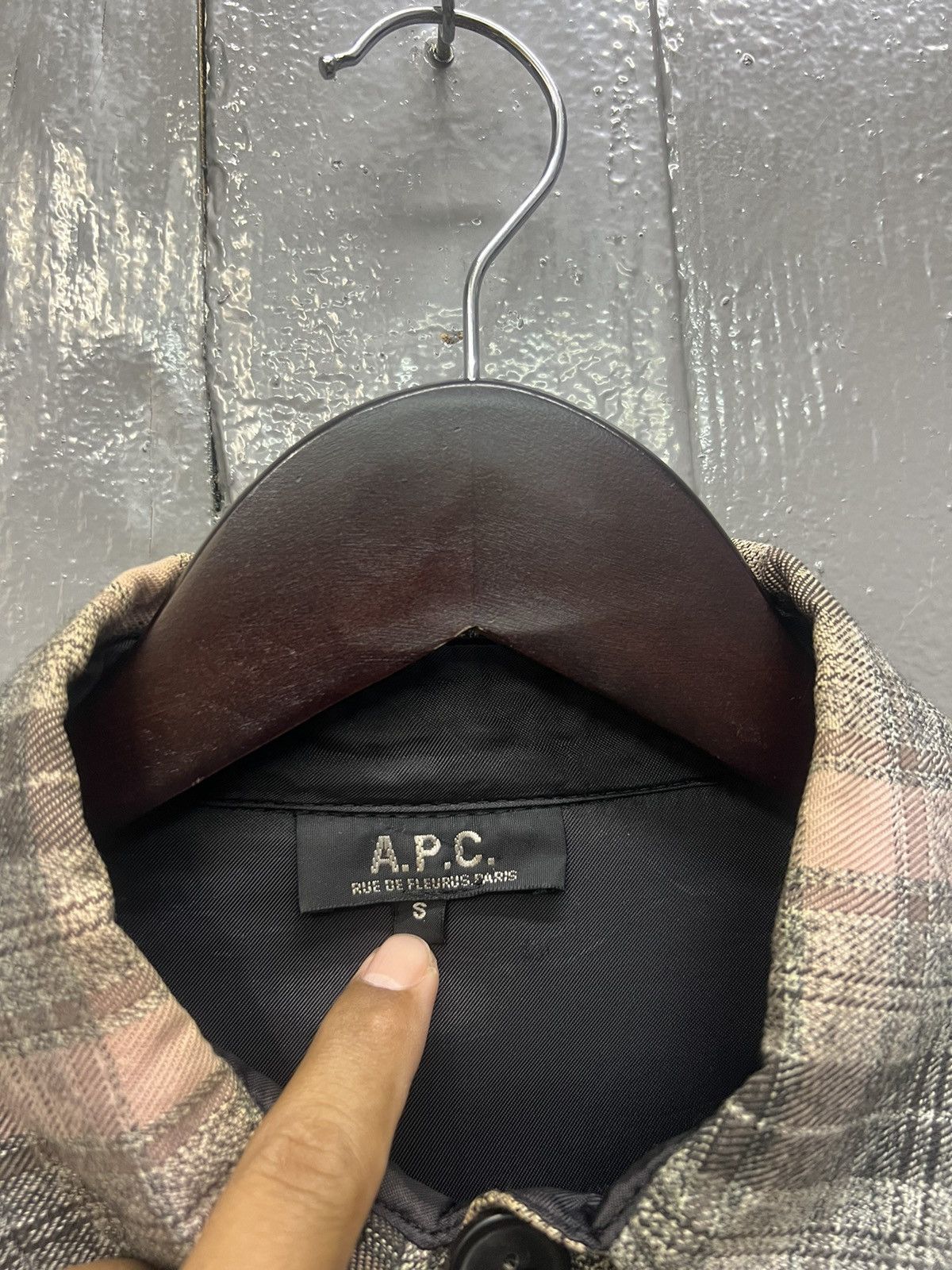 A.P.C. APC Plaid Tartan Flannel Shirt Size US S / EU 44-46 / 1 - 6 Thumbnail