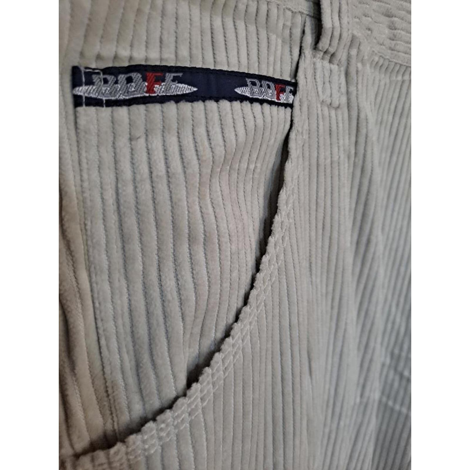 Other Boff White Corduroy‎ Pants with Black Trim Size 48 Size US 44 / EU 60 - 8 Thumbnail