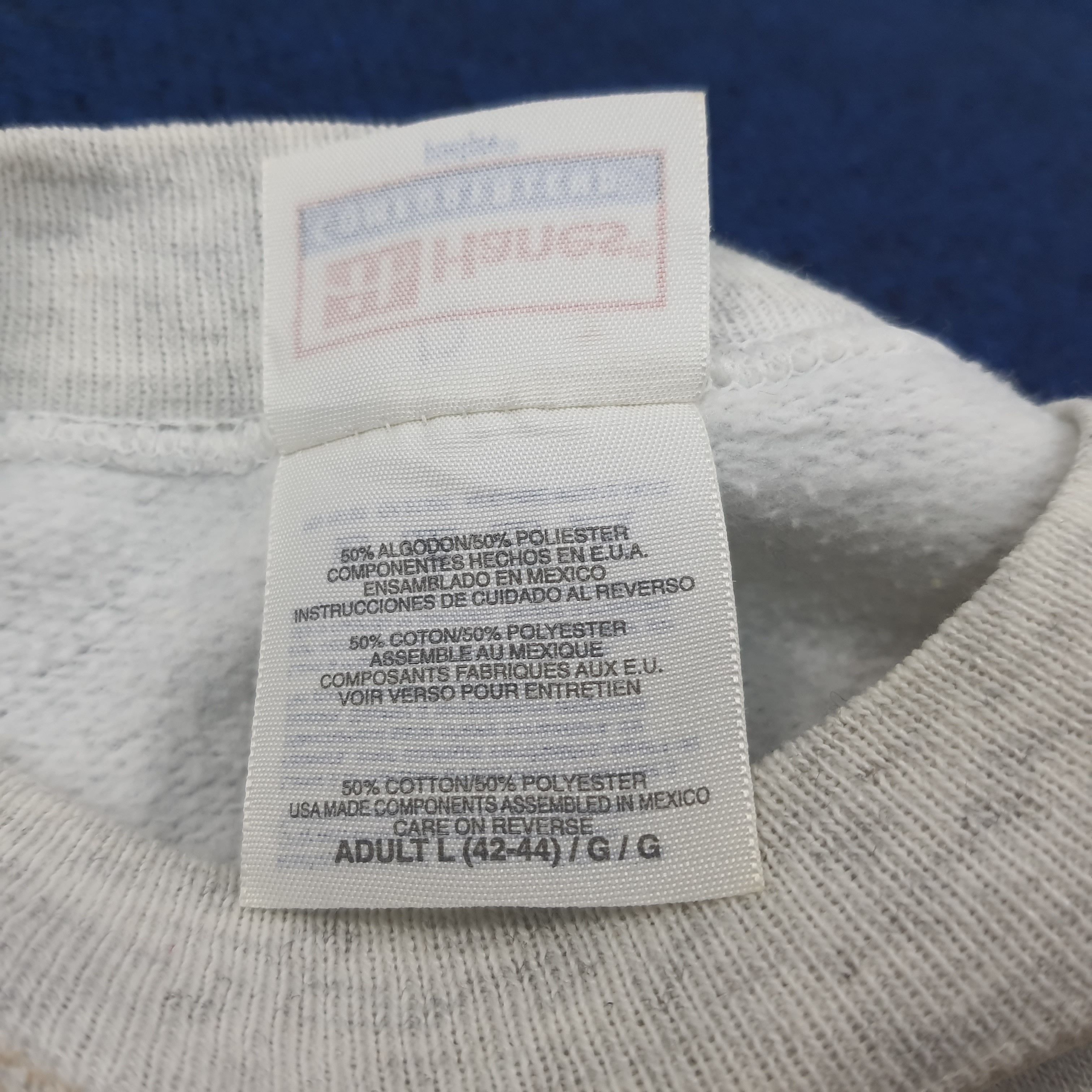 Hanes Vintage Las Vegas Nevada Poker Sweatshirt C225N22 Size US L / EU 52-54 / 3 - 5 Thumbnail