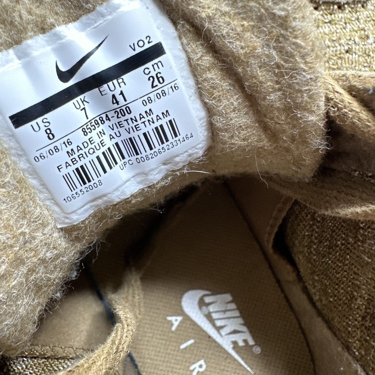 Nike NIKE LUNAR FORCE 1 FLYKNIT WORKBOOT GOLDEN BEIGE Size US 8 / EU 41 - 16 Thumbnail