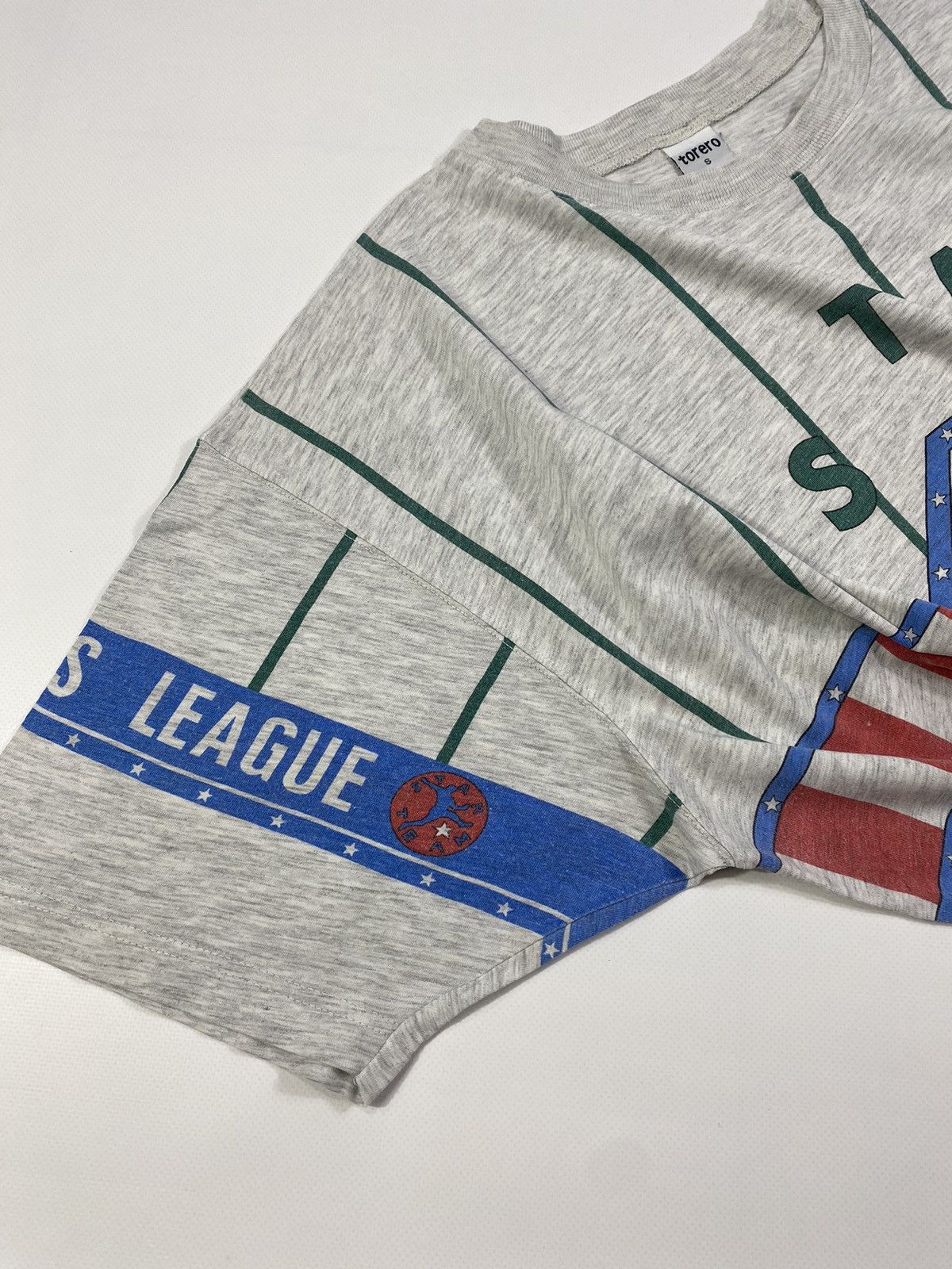 Vintage Vintage 90s Star Team Champions League Football Soccer Tee Size US M / EU 48-50 / 2 - 7 Thumbnail