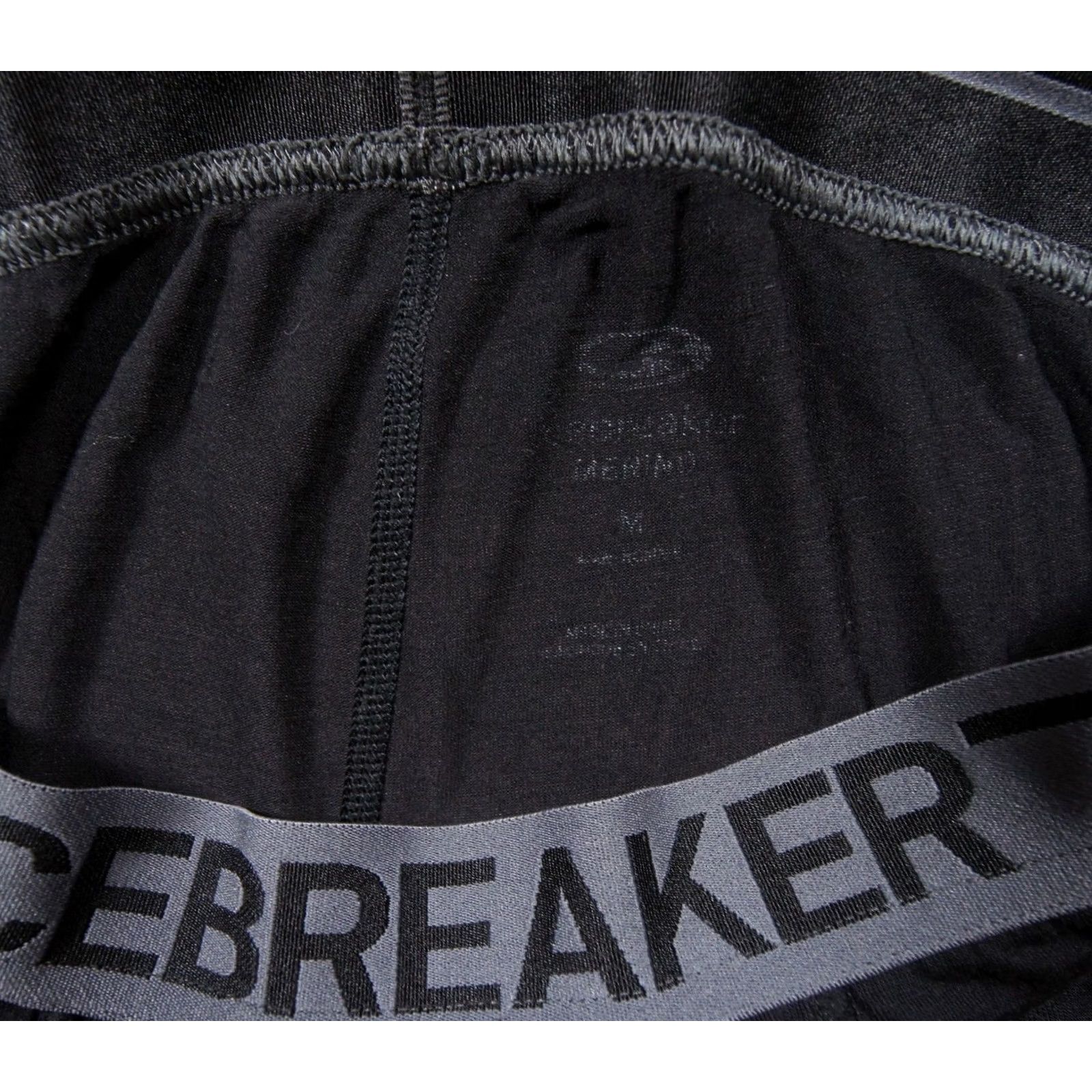 Icebreaker Icebreaker Pants Mens Medium Black Merino Wool Baselayer Outdoors Hike Camp Size US 31 - 5 Thumbnail