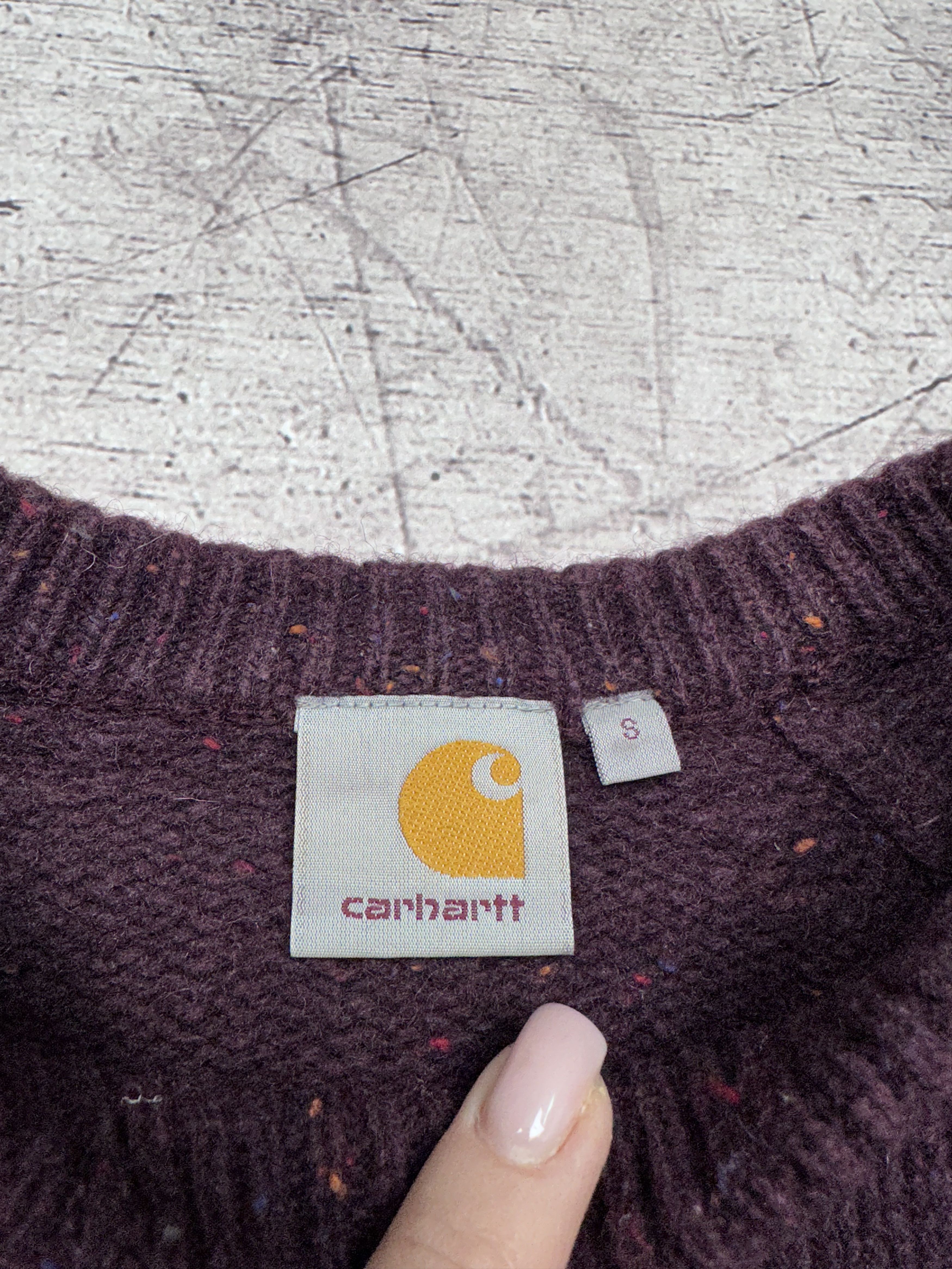 Carhartt Wip Carhartt Wip Mens Anglistic Wool Knit Sweater Size US S / EU 44-46 / 1 - 4 Thumbnail