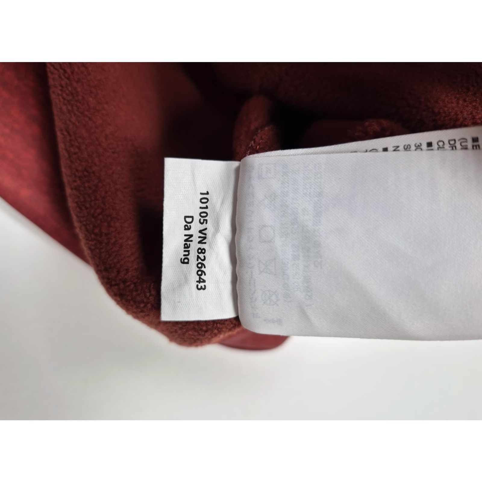 Burton Burton Crown Bonded Hoodie Mens Medium Red Fleece Pullover Graphic Print Kangaroo Pocket Hooded Crew Neck Logo Size US M / EU 48-50 / 2 - 7 Thumbnail