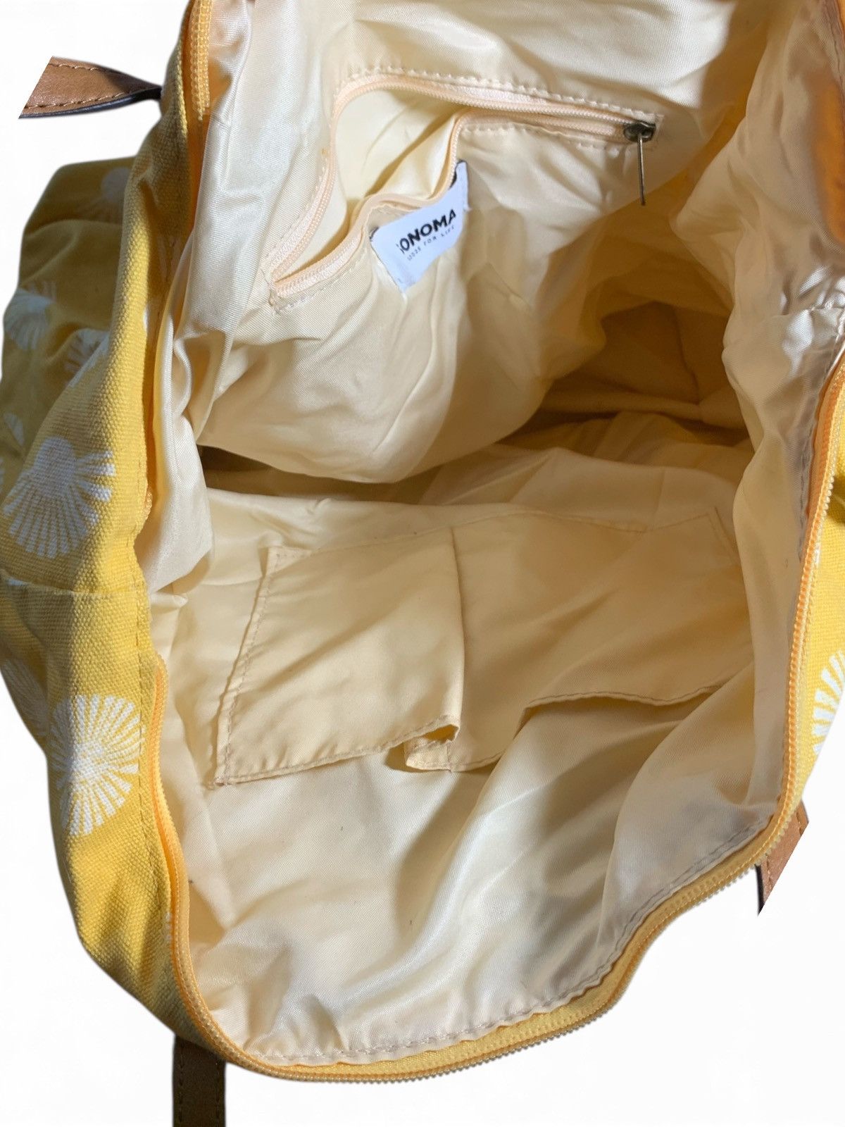 Sonoma Large Canvas Tote (item#b106) Size ONE SIZE - 6 Thumbnail