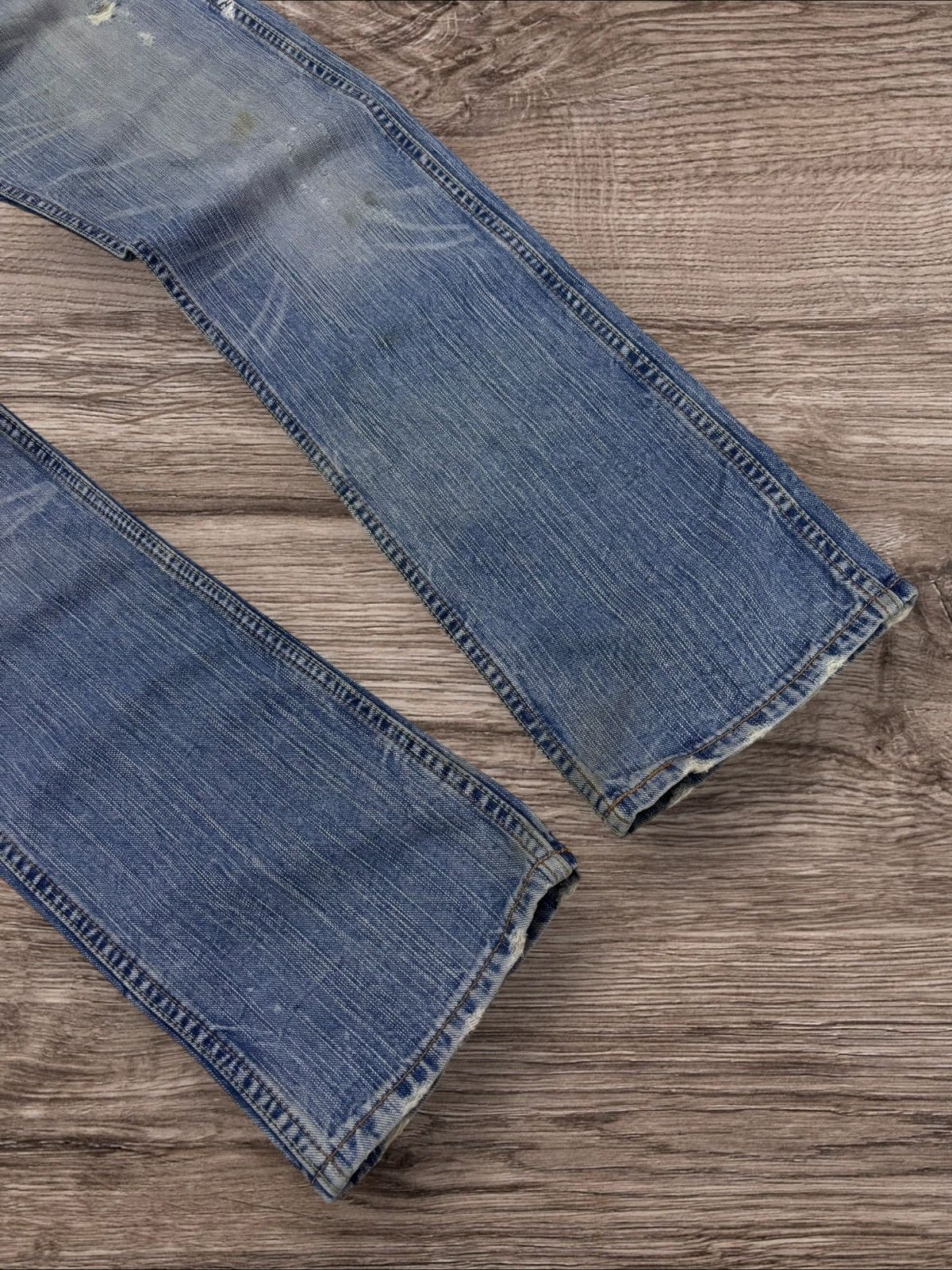 Seditionaries Liberto XXX Cross Paint Grunge Distress Jeans Size US 34 / EU 50 - 3 Thumbnail