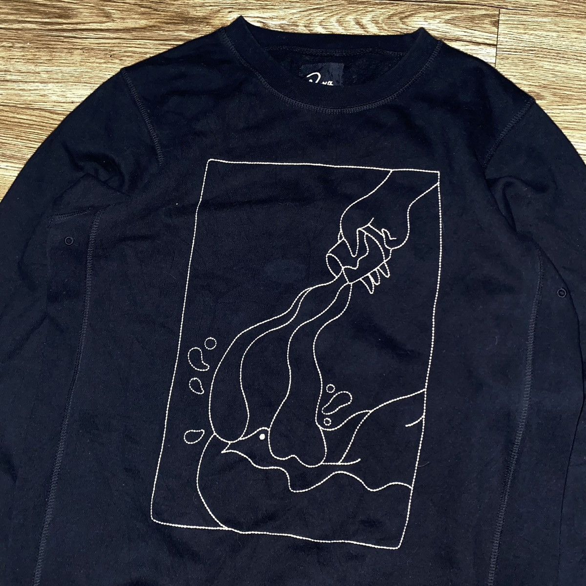 Parra Parra Painter Art Embroidered Sweatshirt Size US L / EU 52-54 / 3 - 2 Thumbnail