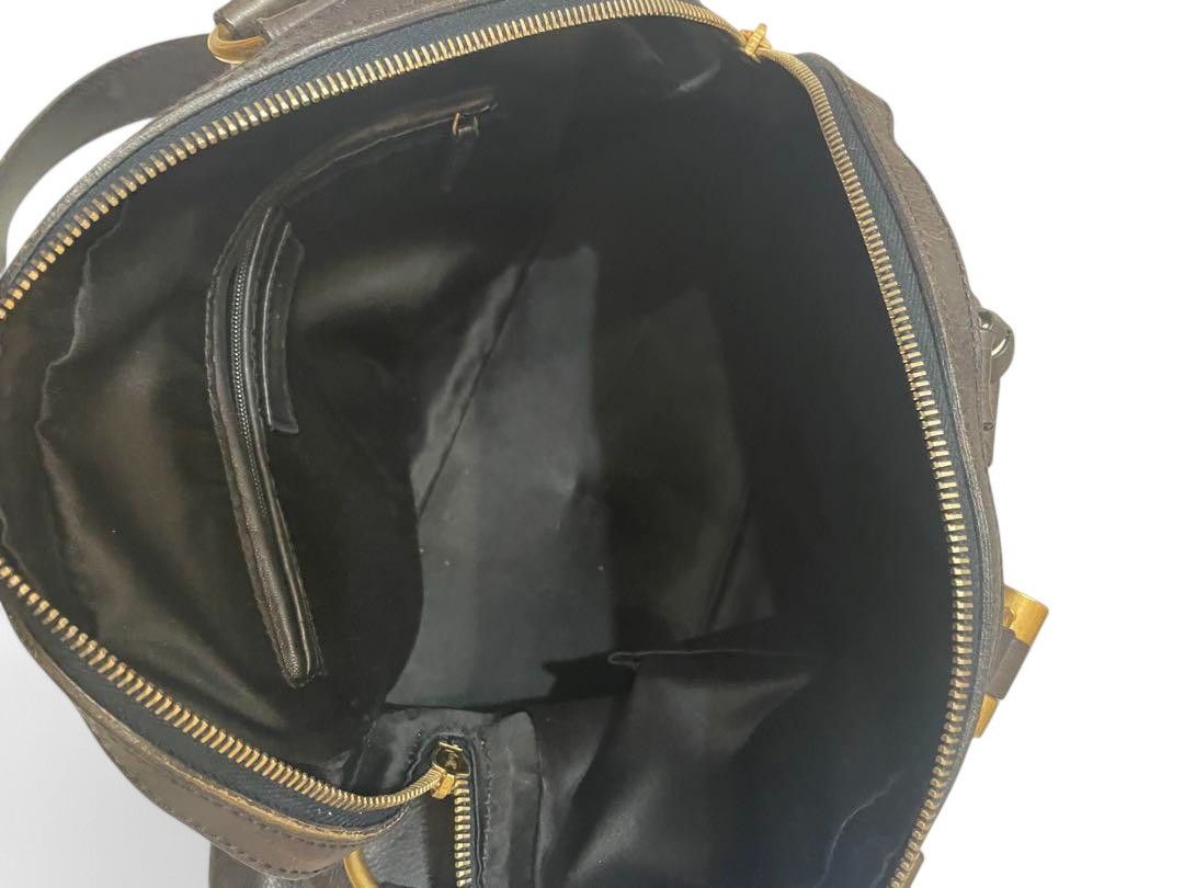 Yves Saint Laurent Yves Saint Laurent - Muse Black Leather Shoulder Bag Handbag Size ONE SIZE - 11 Thumbnail