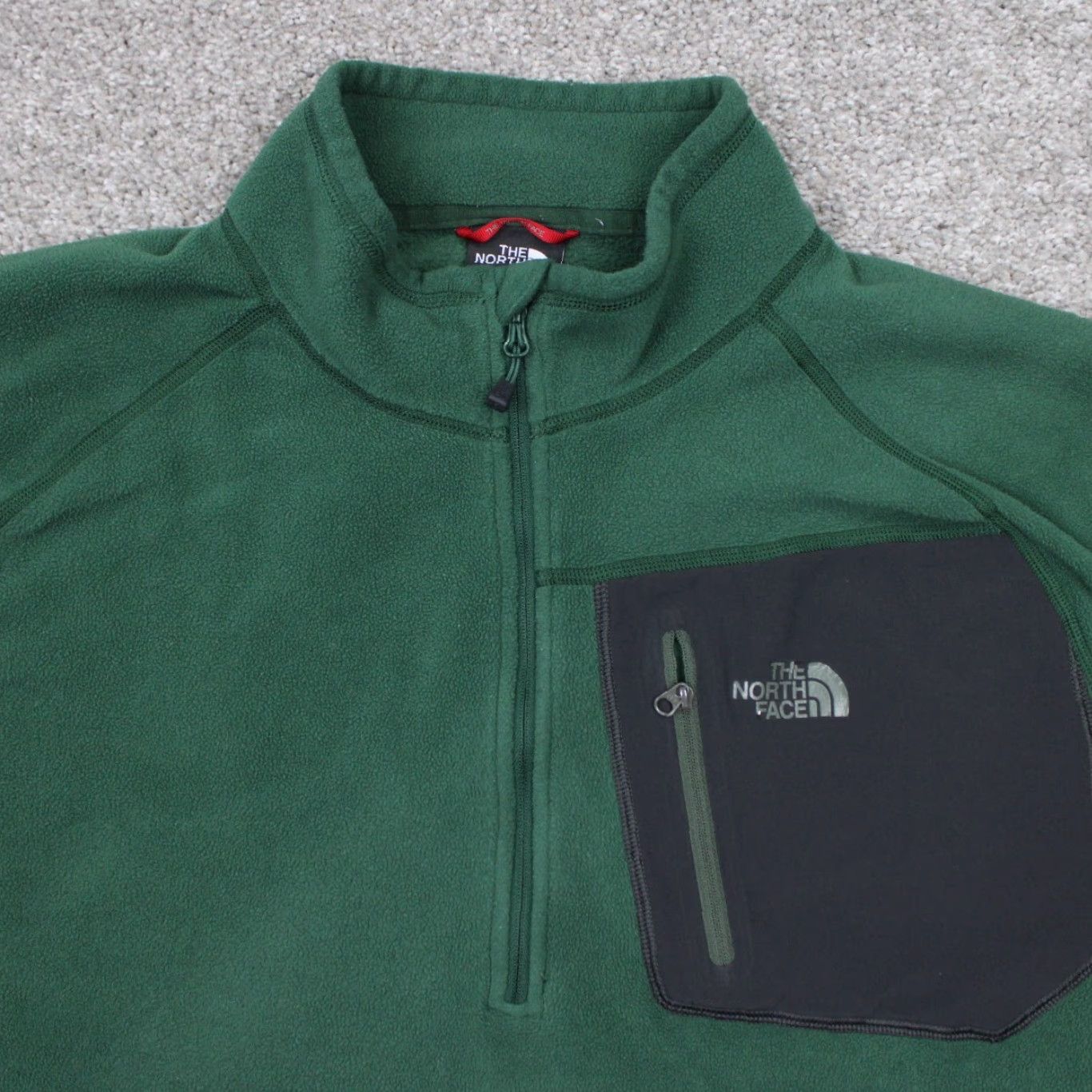 The North Face The North Face Sweatshirt Mens XL Green TKA 100 Trinity Alps 1/4 Zip Pullover Size US XL / EU 56 / 4 - 5 Thumbnail