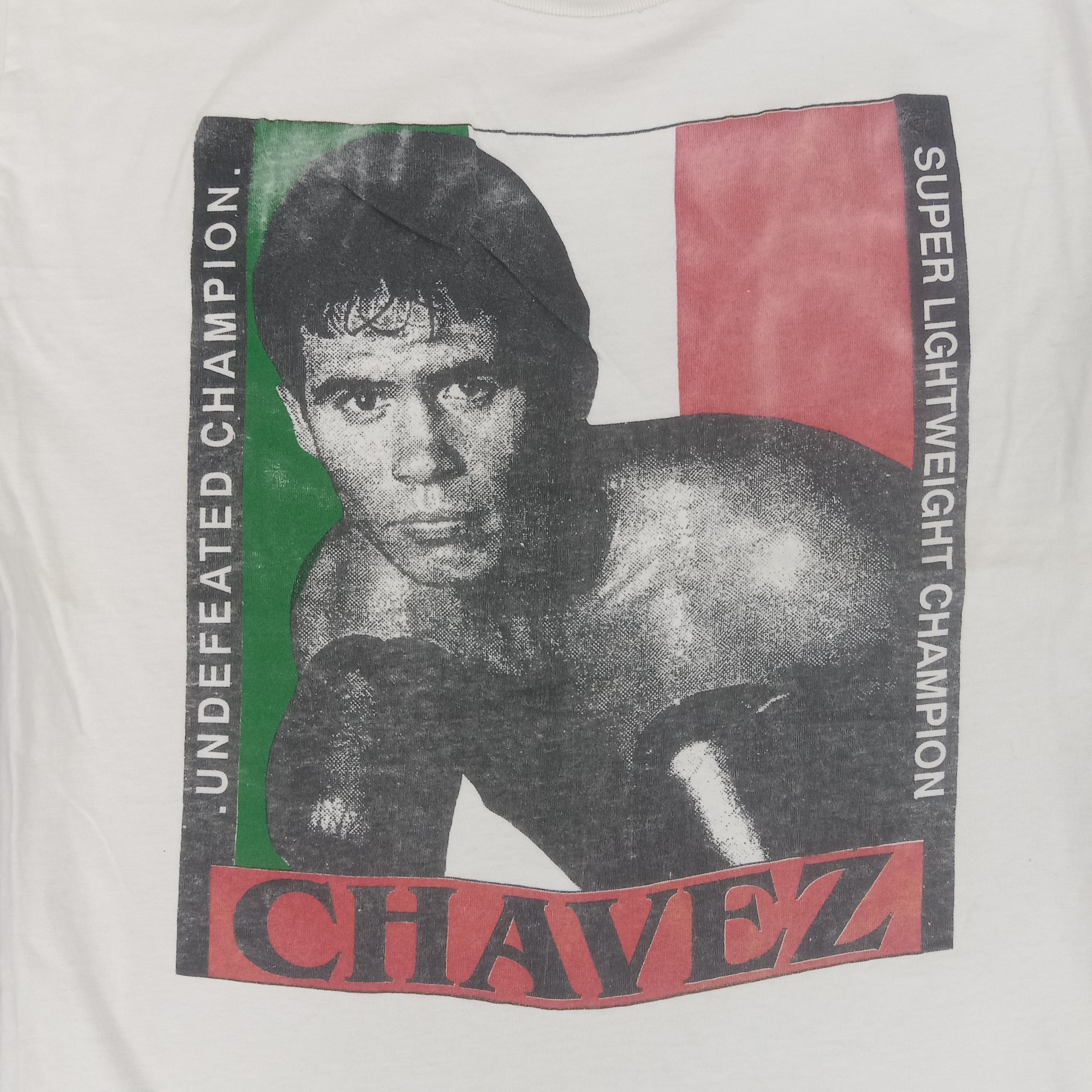 Vintage × WWE Vintage 90's Chavez Mexican Former Professional Boxer Tshirt Size US M / EU 48-50 / 2 - 2 Thumbnail