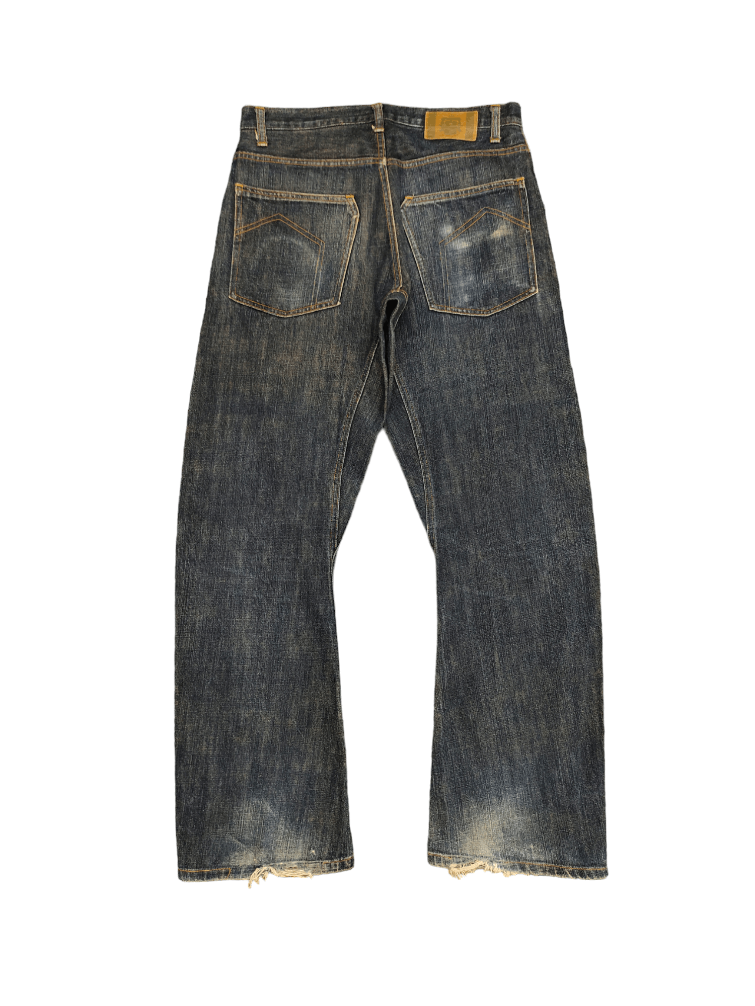 Comme des Garcons × Undercover Wide Leg Jeans Moana Japan Denim Wide Loose Leg Y2k Goa Size US 32 / EU 48 - 11 Thumbnail