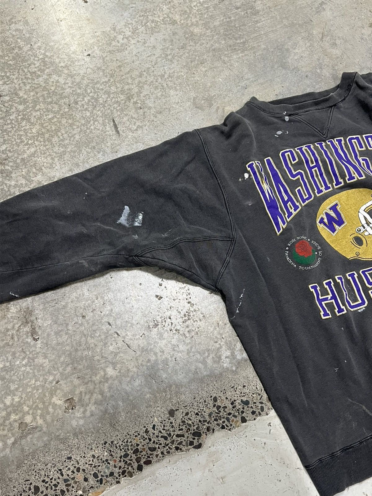 Vintage vintage 90s Washington Huskies crewneck Size US XL / EU 56 / 4 - 3 Thumbnail