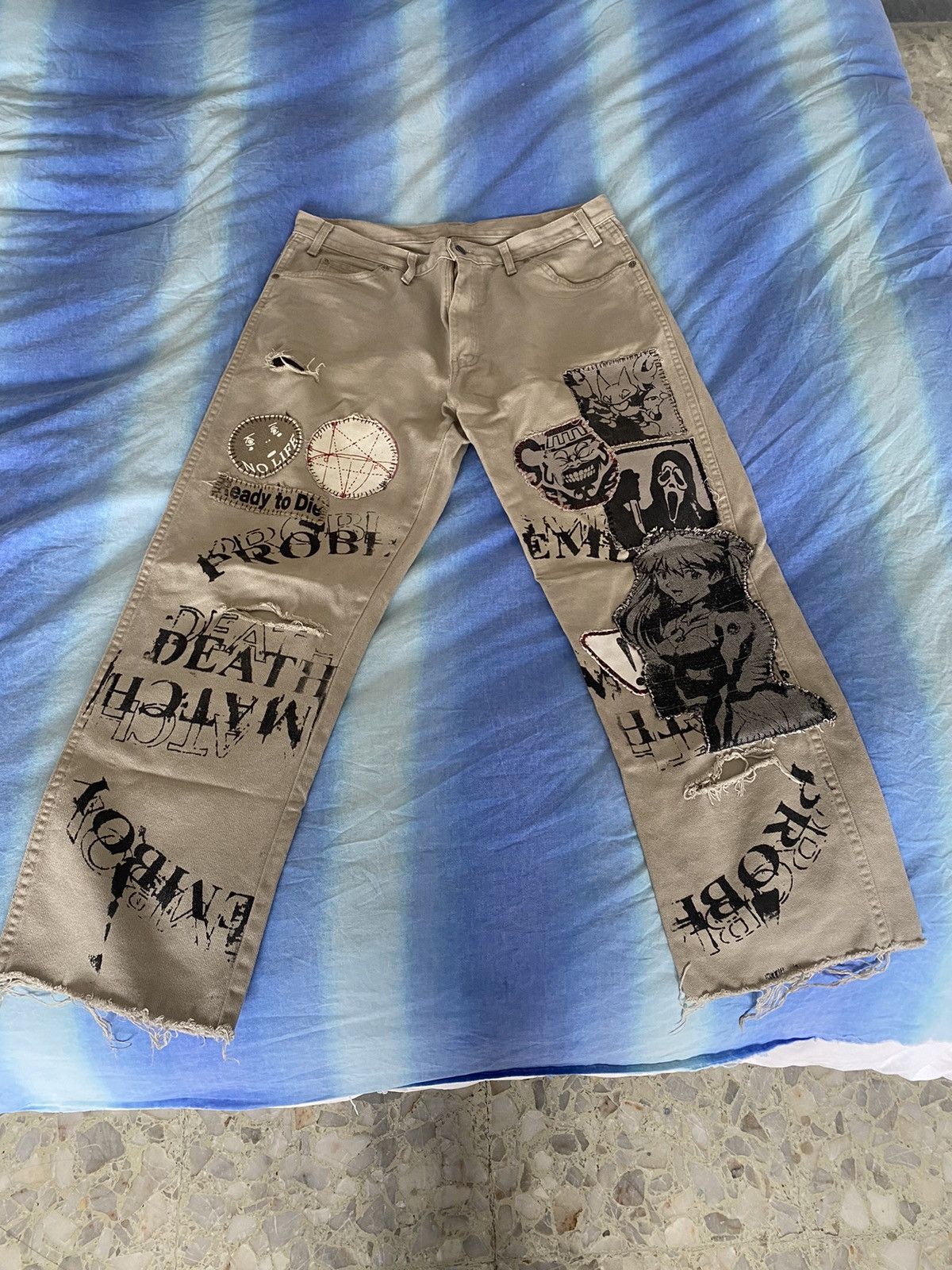 Japanese Brand × Vintage Problemboy Custom Pants Size US 36 / EU 52 - 1 Thumbnail