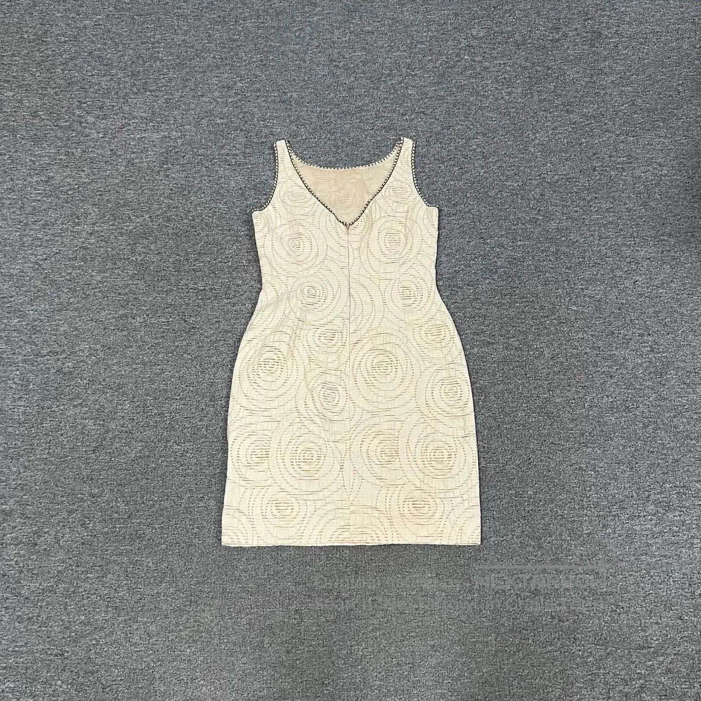 Fendi Fendi Heavy Floral Lace Sleeveless Dress. Size M / US 6-8 / IT 42-44 - 4 Thumbnail