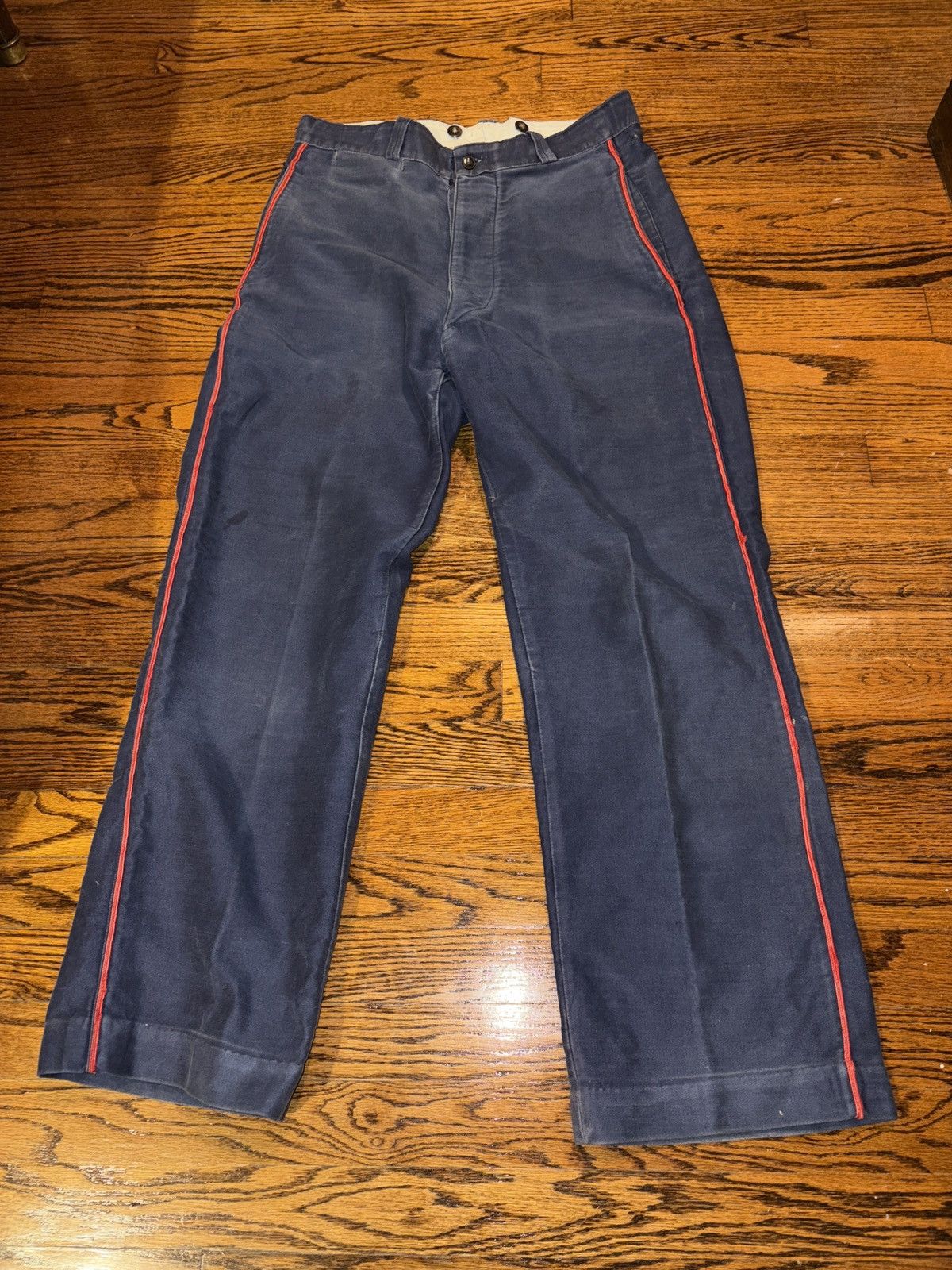 Vintage Rare French workpants - bleus de travail Size US 31 - 1 Thumbnail