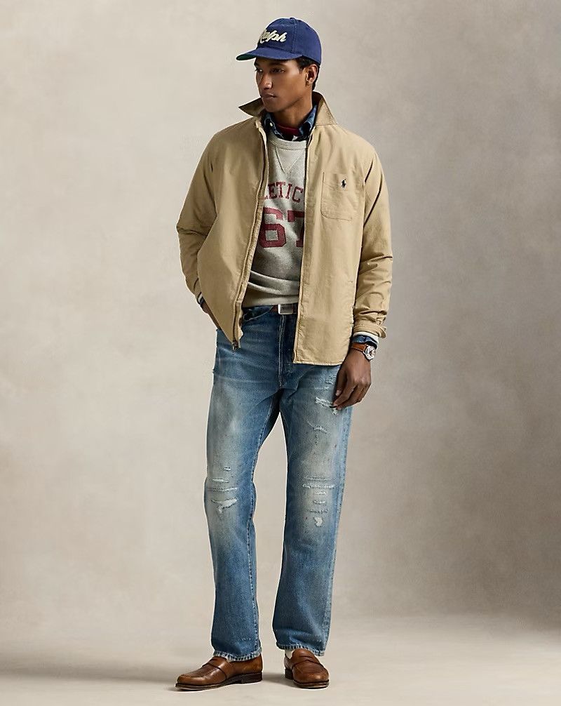 Polo Ralph Lauren Polo Ralph Lauren Garment-Dyed Oxford Overshirt Tan Sz Large Size US L / EU 52-54 / 3 - 2 Thumbnail