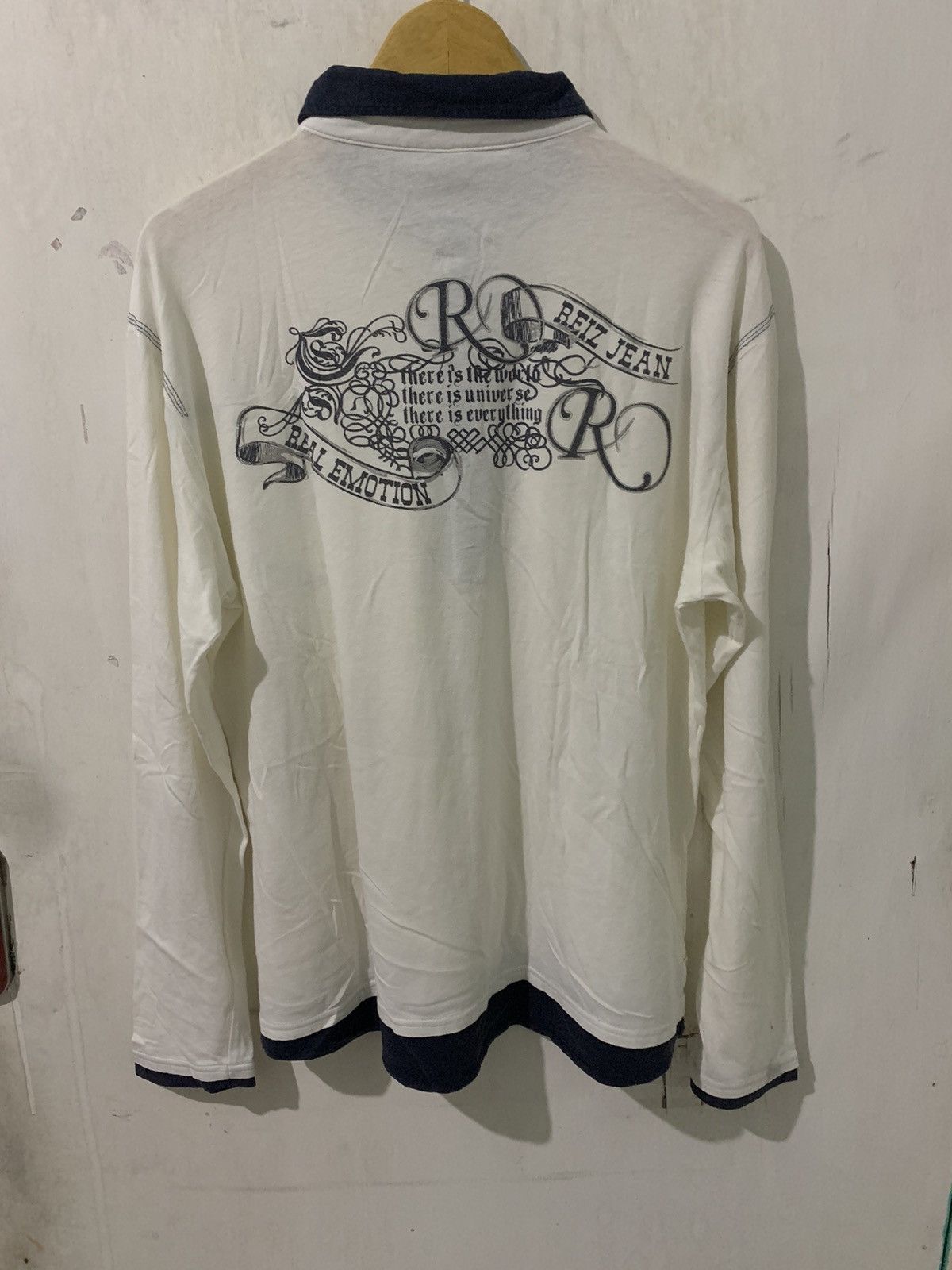 If Six Was Nine × Le Grande Bleu (L.G.B.) × Yasuyuki Ishii 2000s Reiz jean - Long Sleeve poem rock vkeistyel Size US L / EU 52-54 / 3 - 2 Thumbnail