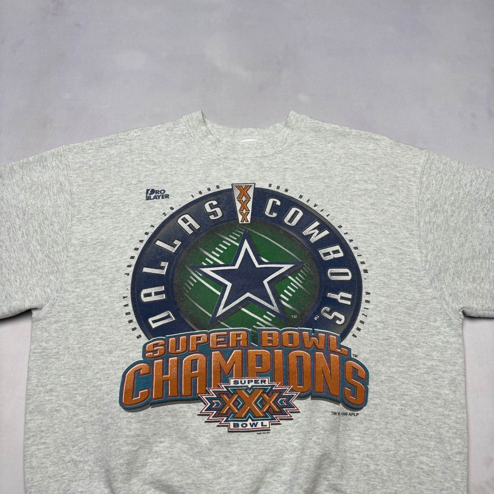 Salem Sportswear Vintage 1996 Dallas Cowboys Superbowl Champions Sweatshirt L Size US L / EU 52-54 / 3 - 2 Thumbnail