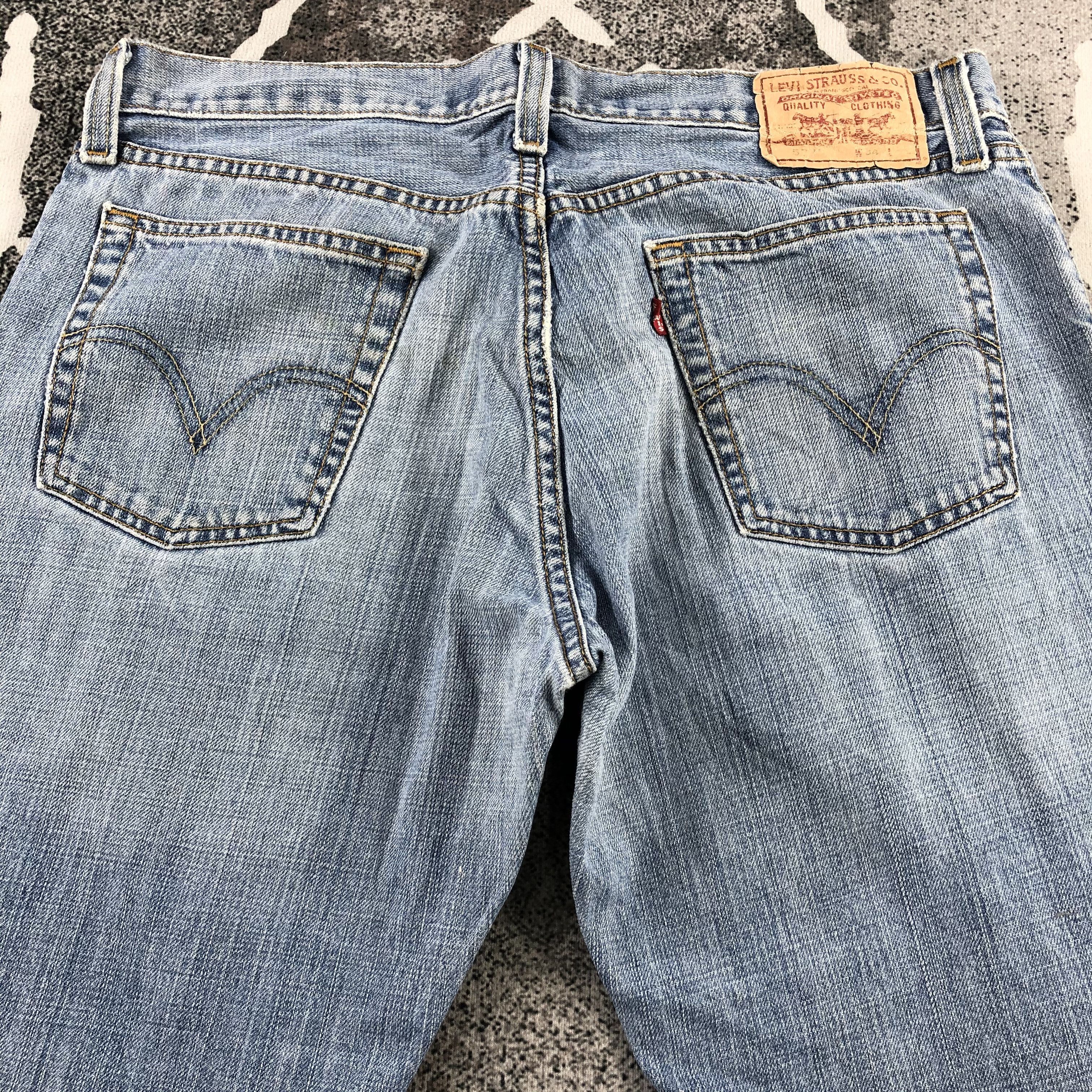 Levi's Vintage Levis 527 Jeans Flare Denim KJ924 Size US 34 / EU 50 - 4 Thumbnail
