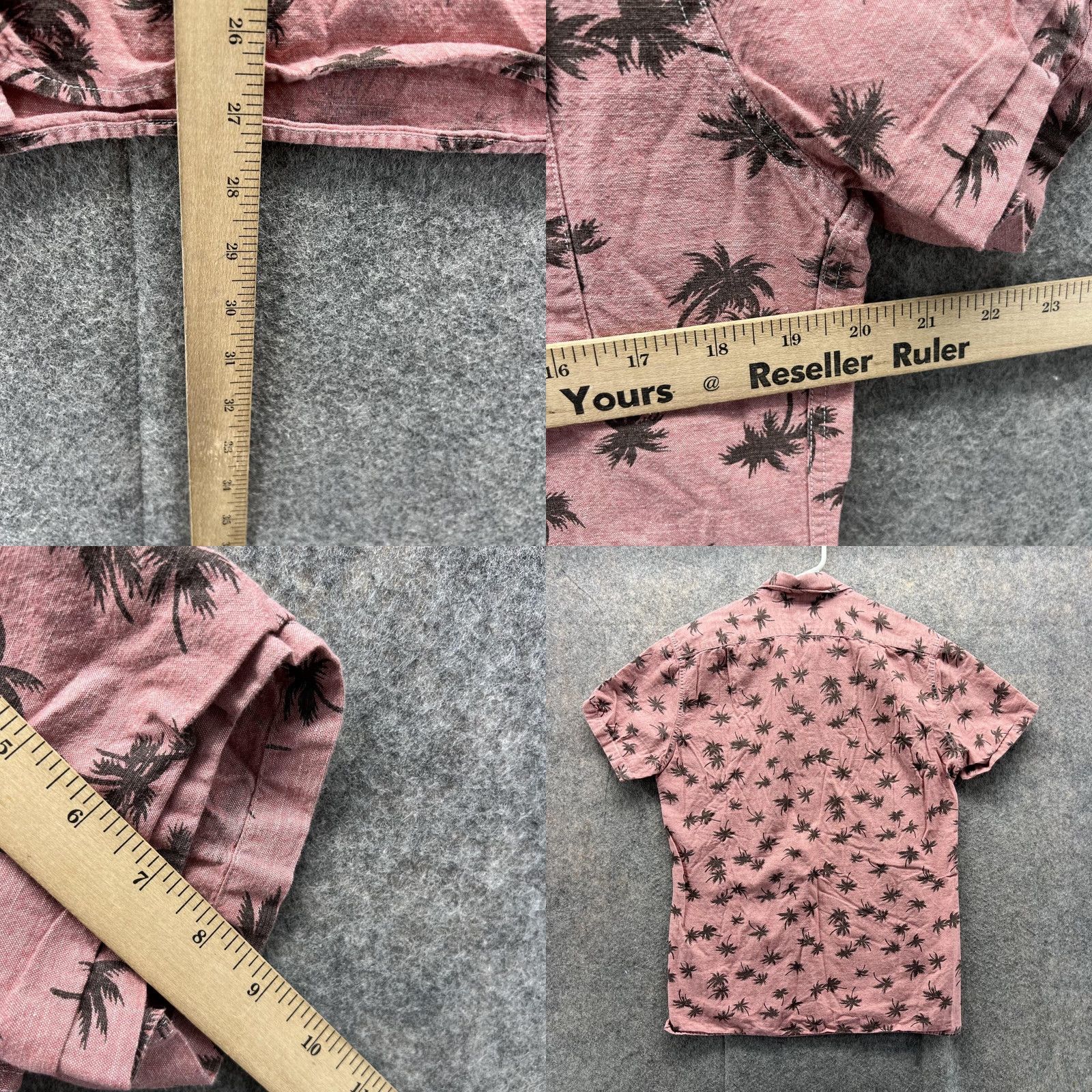 J.Crew J.CREW Shirt Men S Pink Floral Short Sleeve Button-Down All Seasons Casual Size US S / EU 44-46 / 1 - 8 Thumbnail