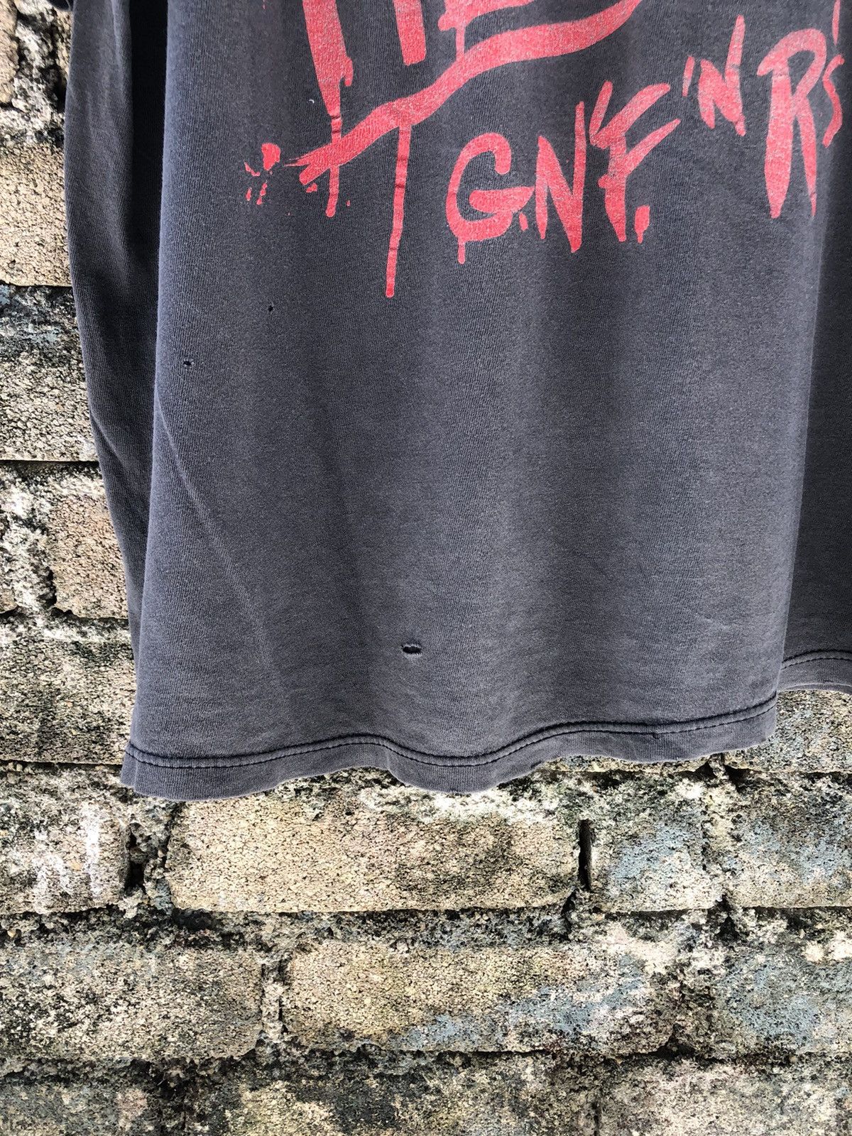 Band Tees 💥RARE Vintage Sunfaded Distressed 90s Gun N Roses Band Tees Size US XL / EU 56 / 4 - 6 Thumbnail