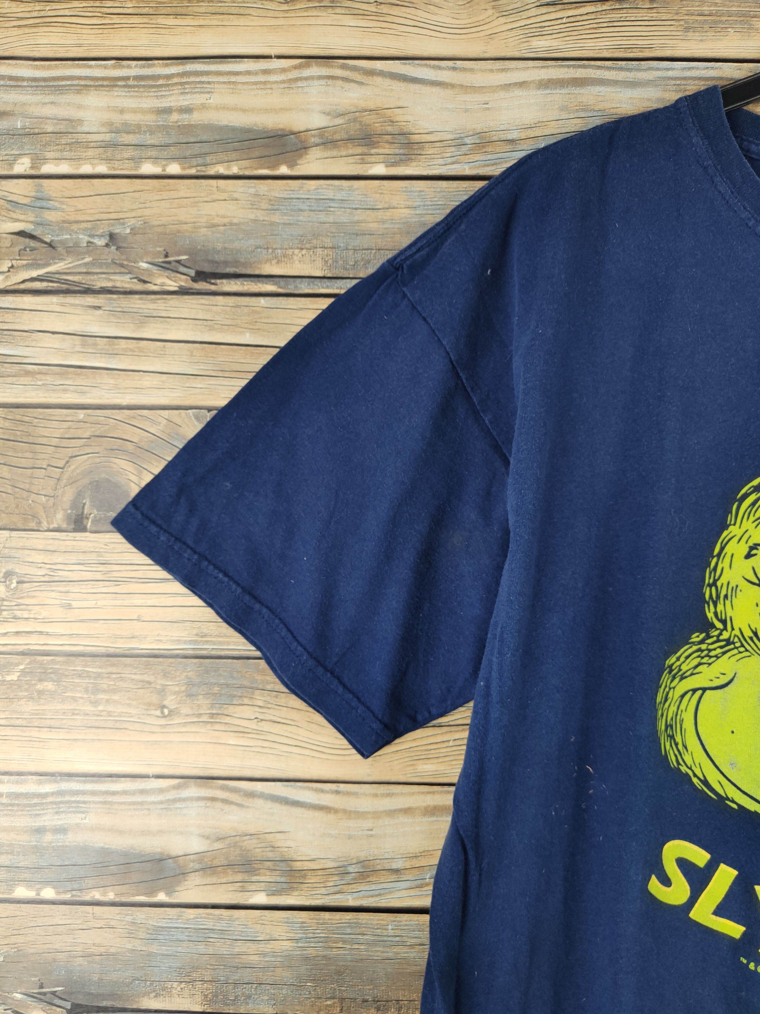 Japanese Brand × Vintage DL Dr.Seuss Navy Short Sleeve T-shirt #1042 Size US XL / EU 56 / 4 - 4 Thumbnail