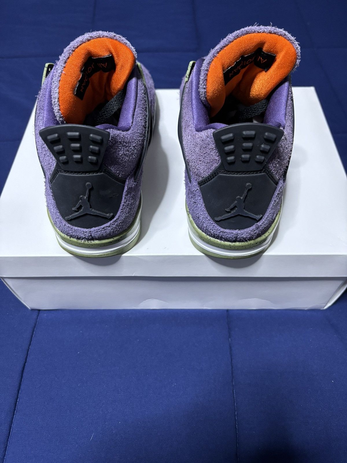 Jordan Brand Jordan 4 Retro Canyon Purple 2022 Size 8M/9.5W Size US 8 / EU 41 - 5 Thumbnail