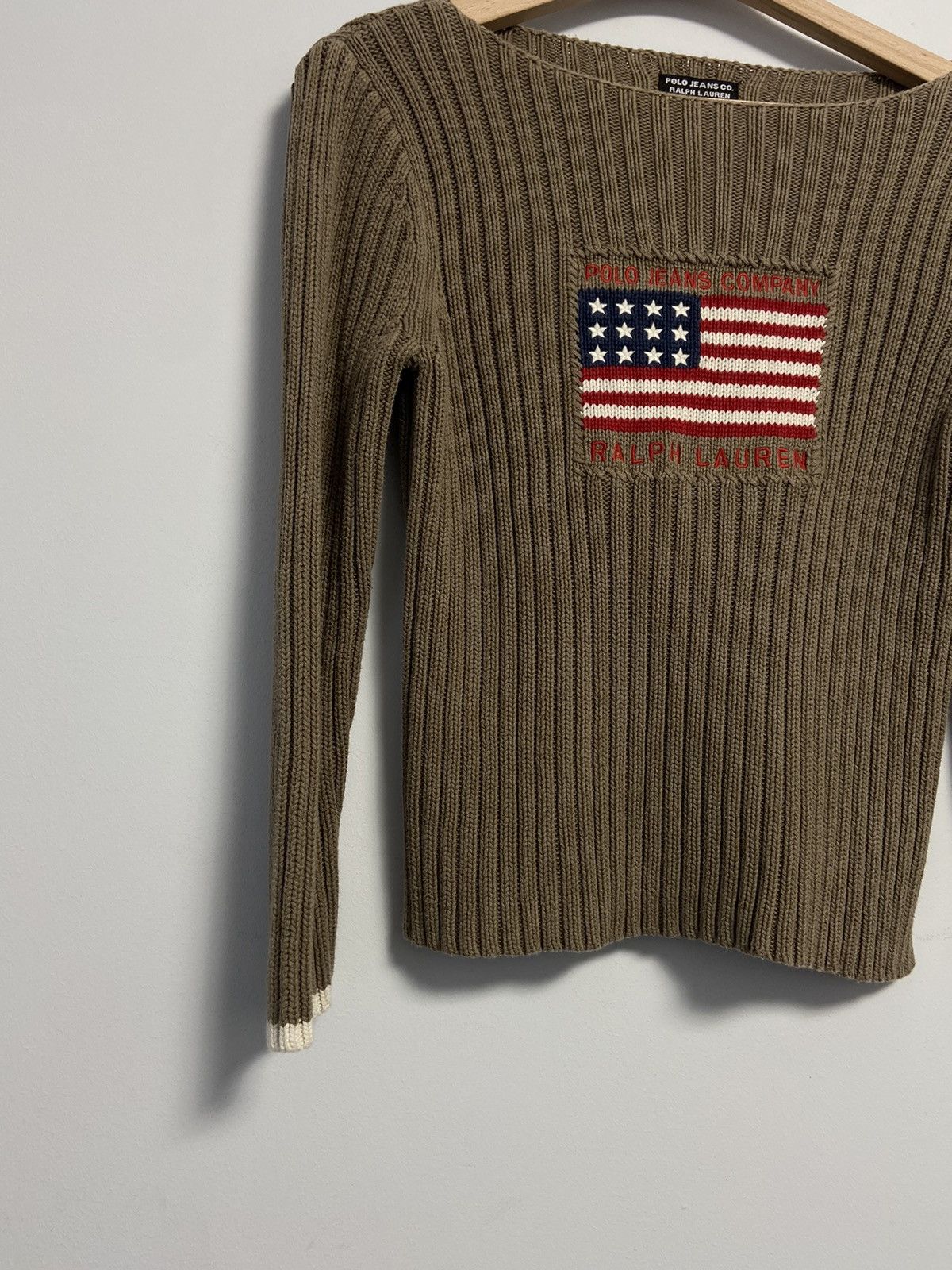 Vintage Polo jeans company Ralph Lauren Vintage Sweater Size L / US 10 / IT 46 - 3 Thumbnail