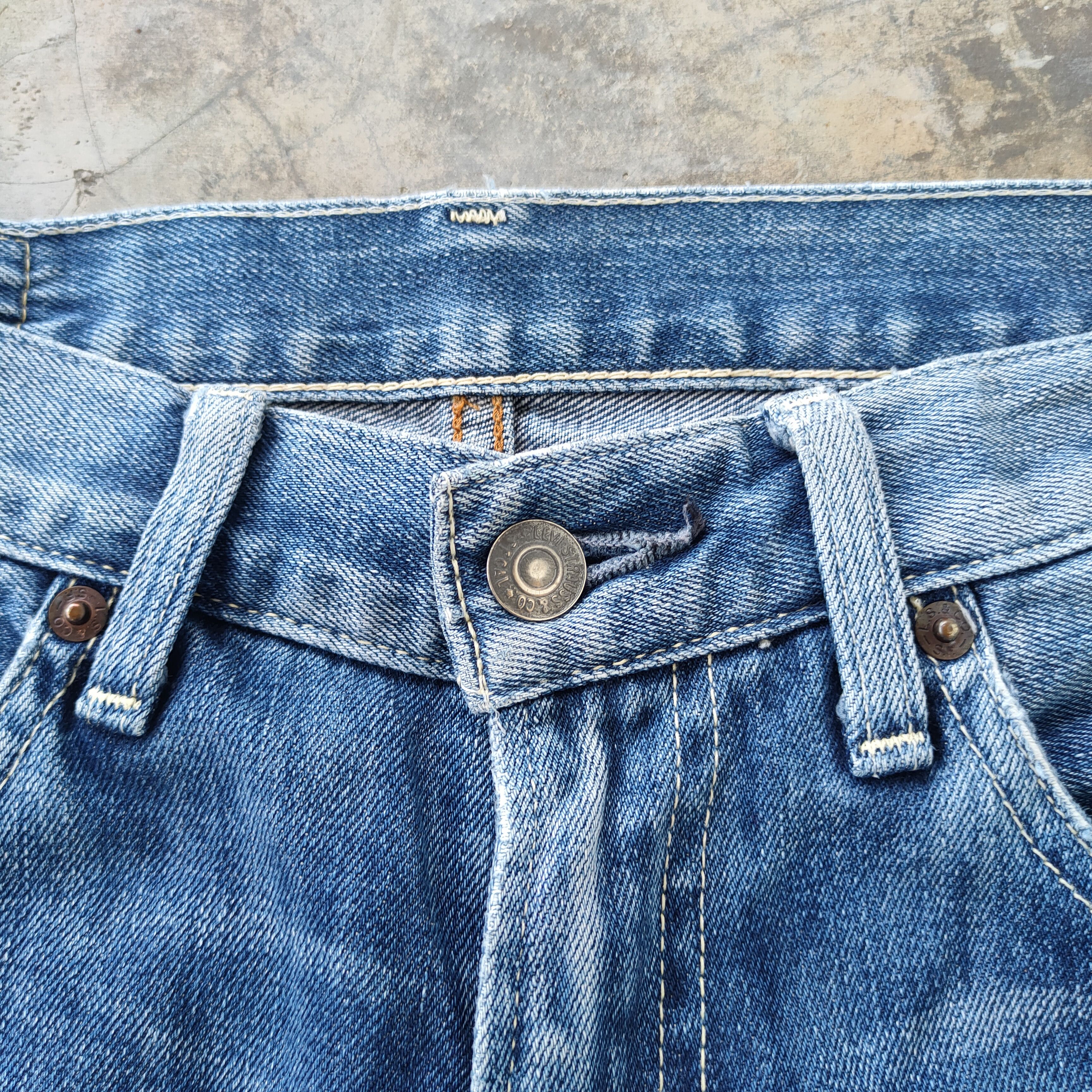 Levi's Vintage Clothing W30 VINTAGE LEVI'S 503 FADED RIPPED JEANS DENIM PANTS Size US 30 / EU 46 - 6 Thumbnail