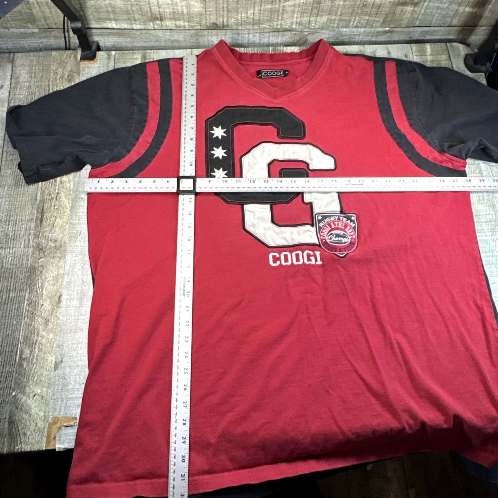 Coogi VINTAGE Coogi T-shirt Men’s Red XXXL Shirt Size US XXL / EU 58 / 5 - 4 Thumbnail