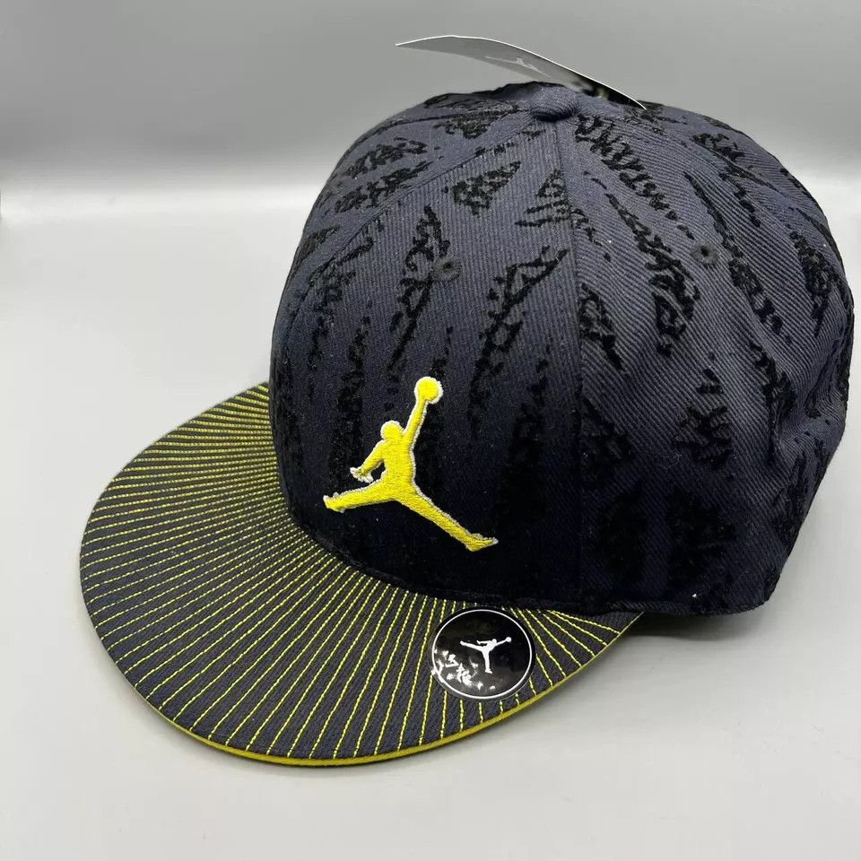 Jordan Brand Air Jordan Hat Men 7 7/8 Cement Elephant Jumpman Fitted Cap Size ONE SIZE - 2 Thumbnail