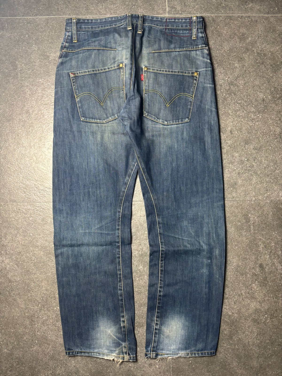 Levi's 2000s Levis Engineered Japan Twisted Jeans Size US 33 - 8 Thumbnail