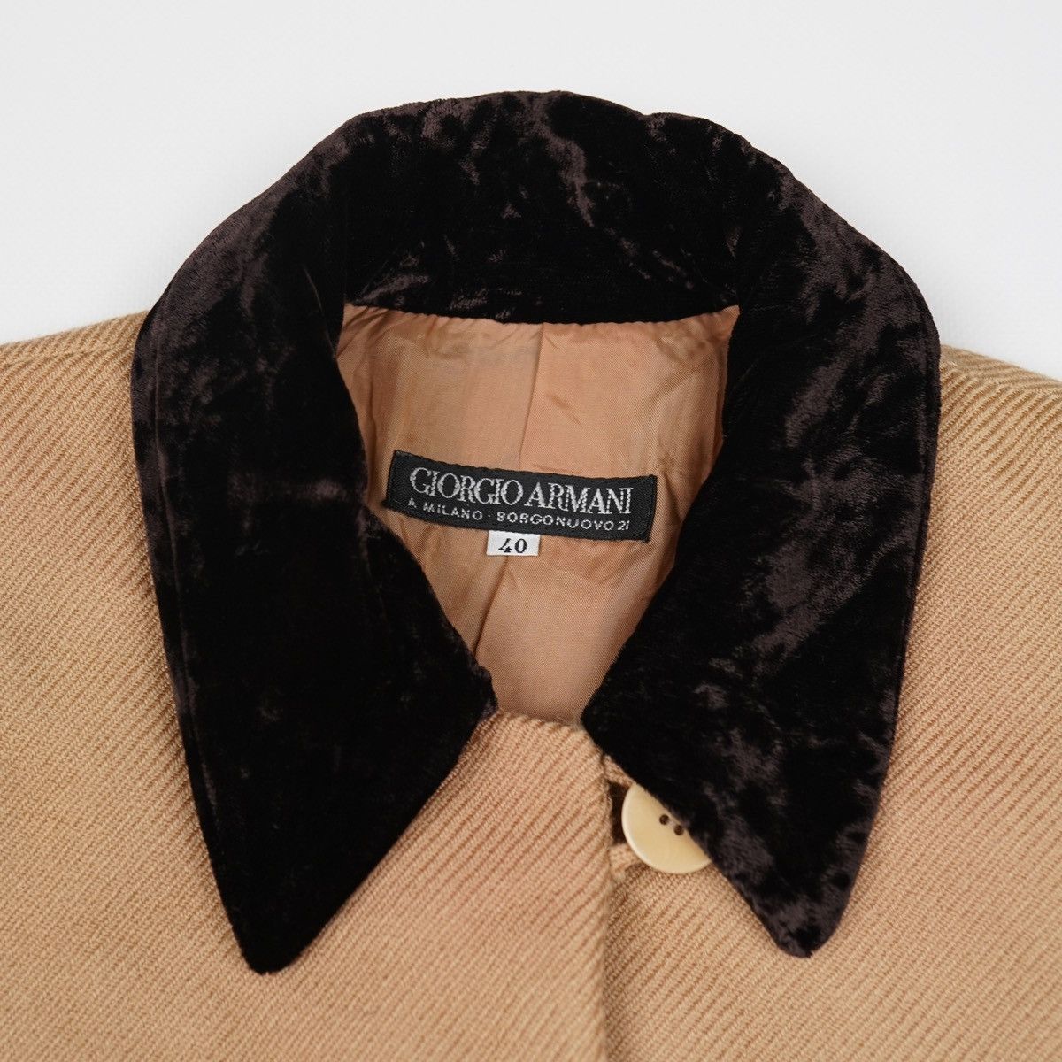 Giorgio Armani Giorgio Armani Milano Vintage Wool Cashmere Blazer Jacket Size S / US 4 / IT 40 - 14 Thumbnail