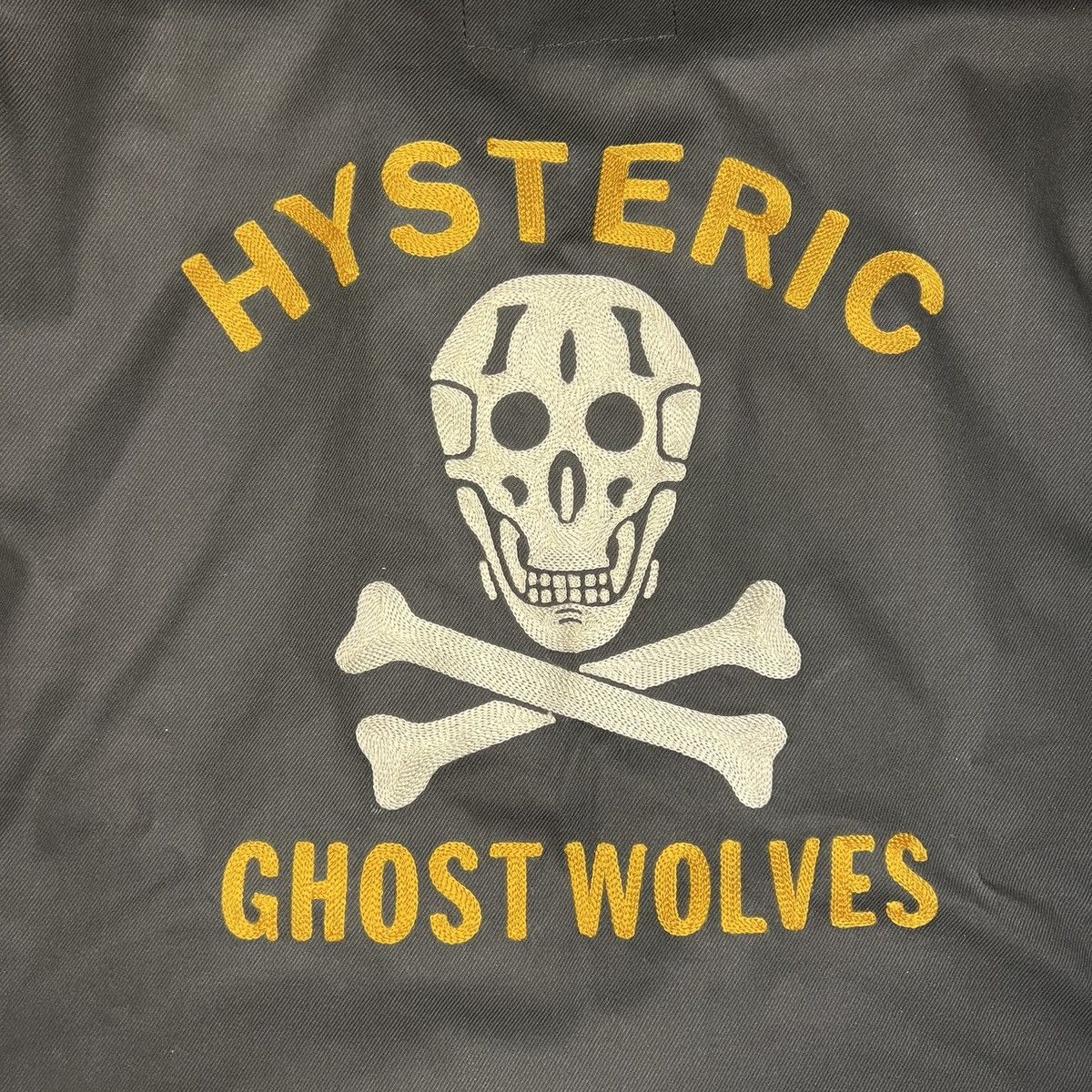 Hysteric Glamour Hysteric Glamour Hysteric Ghost Wolves Waxed Biker Jacket Size S / US 4 / IT 40 - 6 Thumbnail